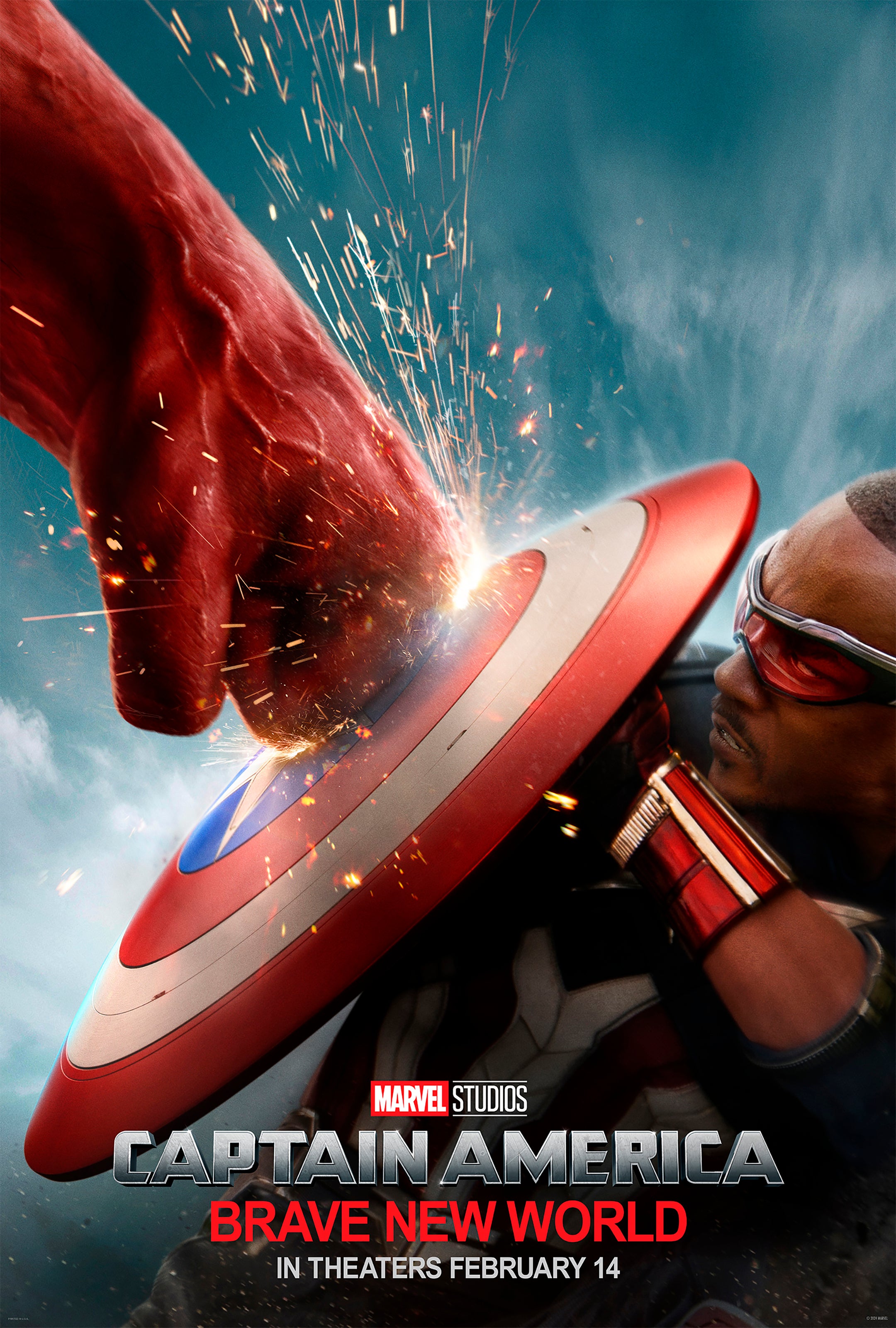 Captain America Brave New World (2025) B - POSTER