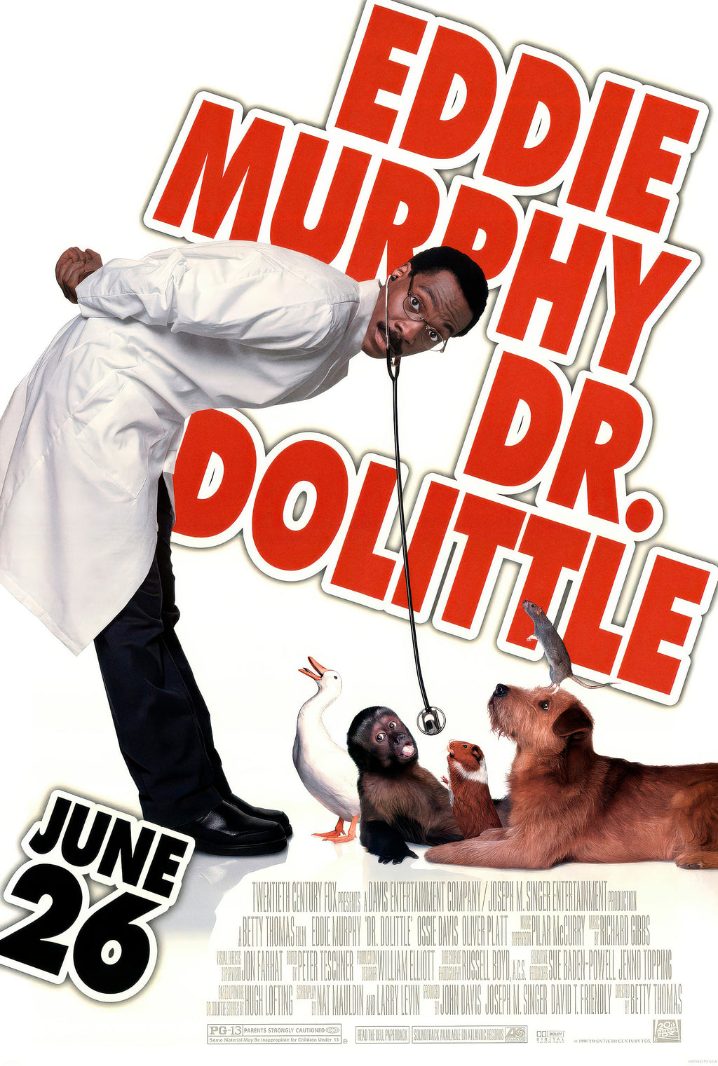 Doctor Dolittle (1998) - POSTER
