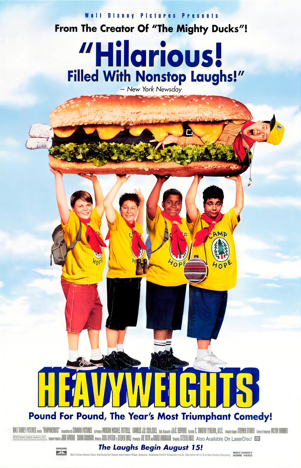 Heavyweights (1995) - POSTER
