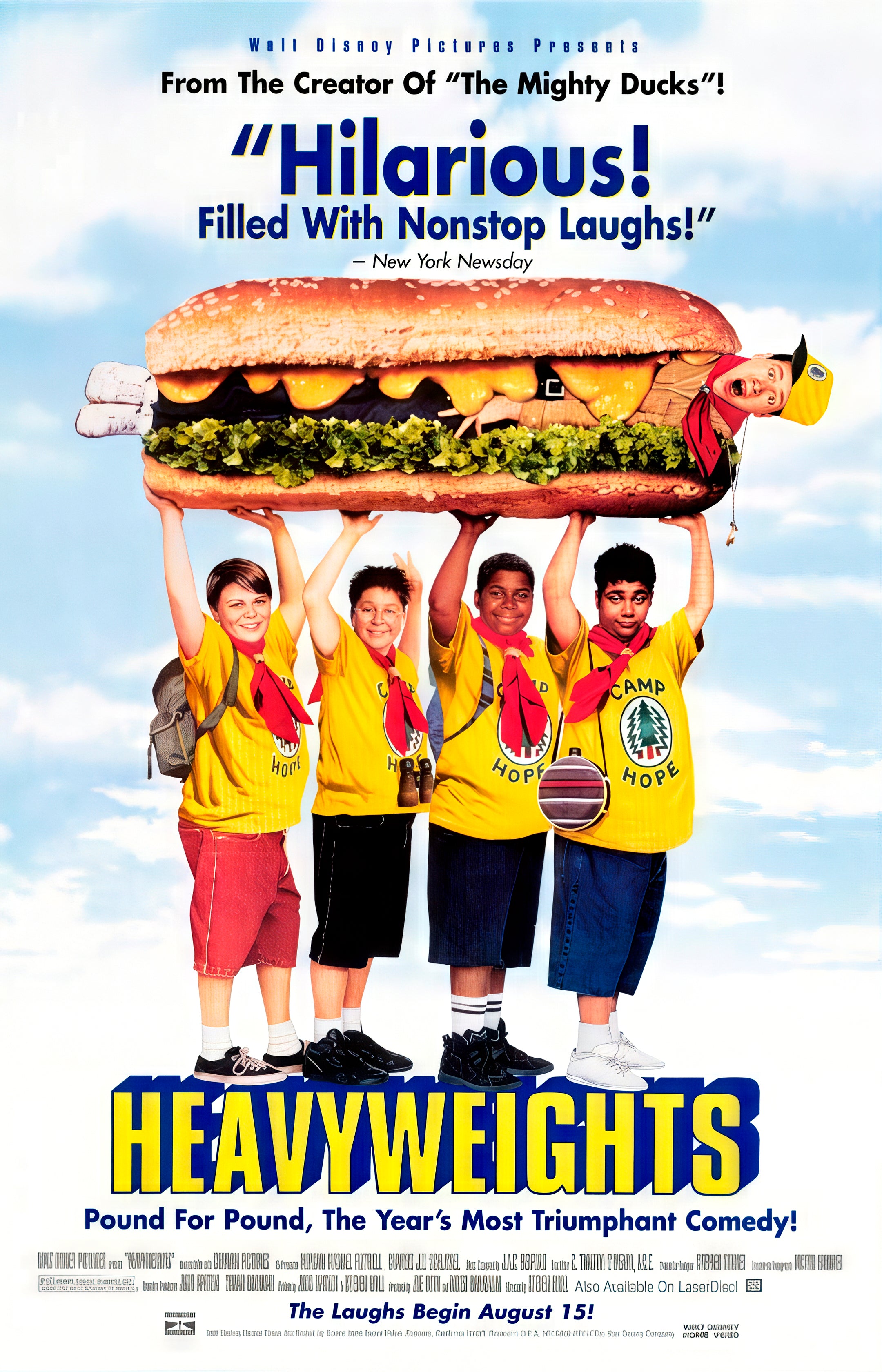 Heavyweights (1995) - POSTER