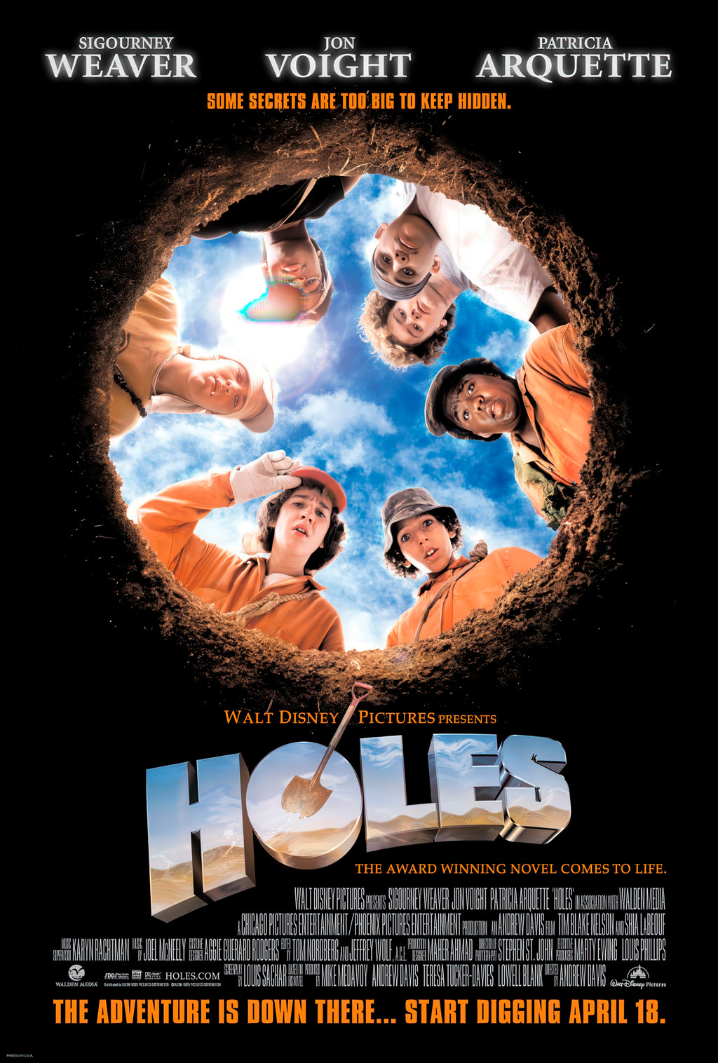 Holes' (2018) B - POSTER