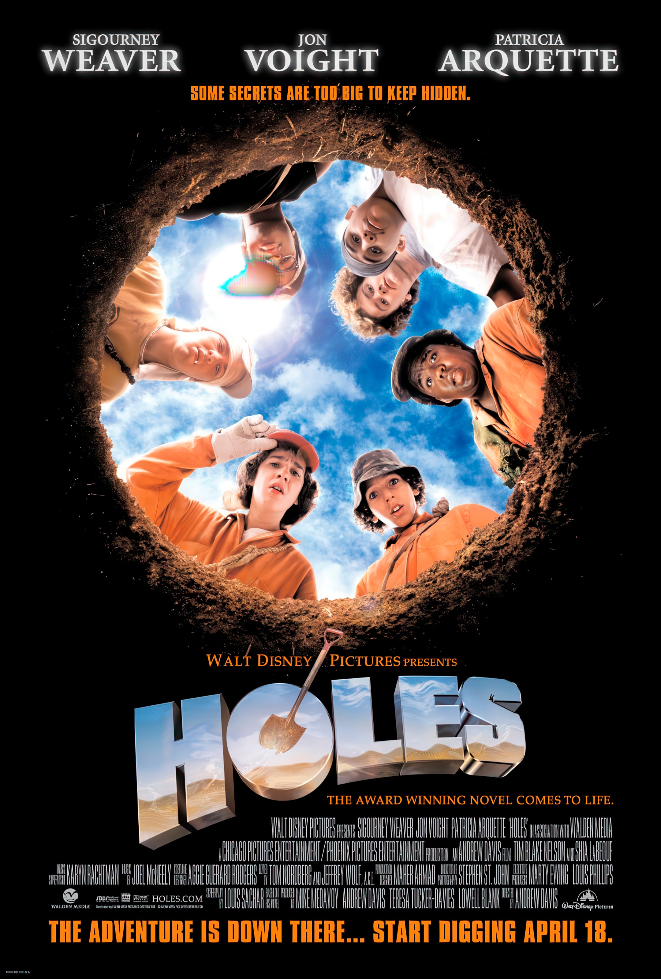 Holes' (2018) B - POSTER