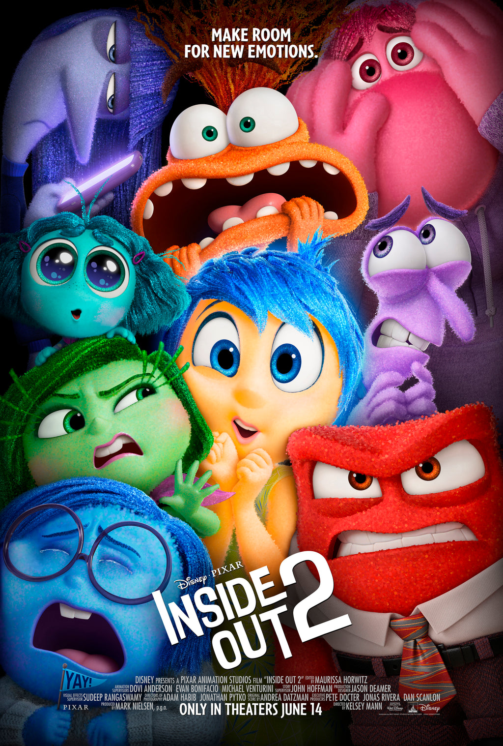 Inside Out 2 (2024) A - POSTER