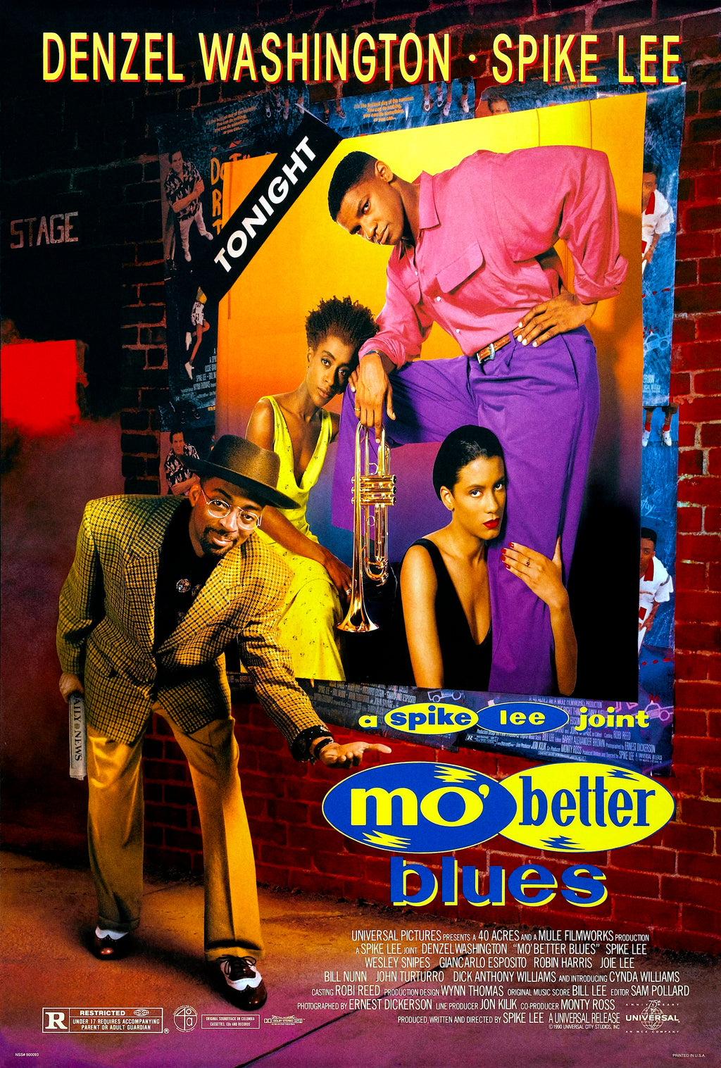 Mo Better Blues (1990) - POSTER