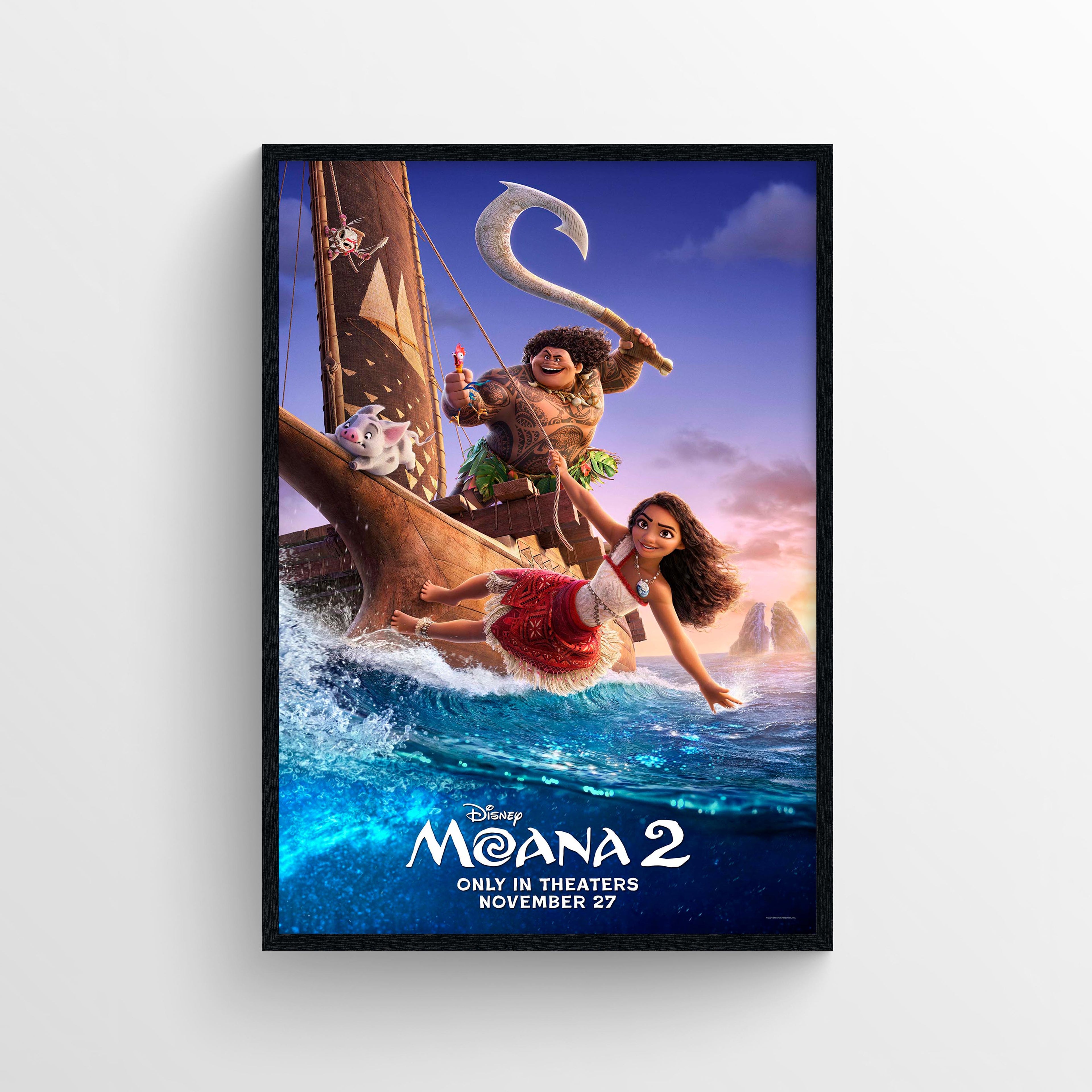 Moana 2 (2024) B - POSTER