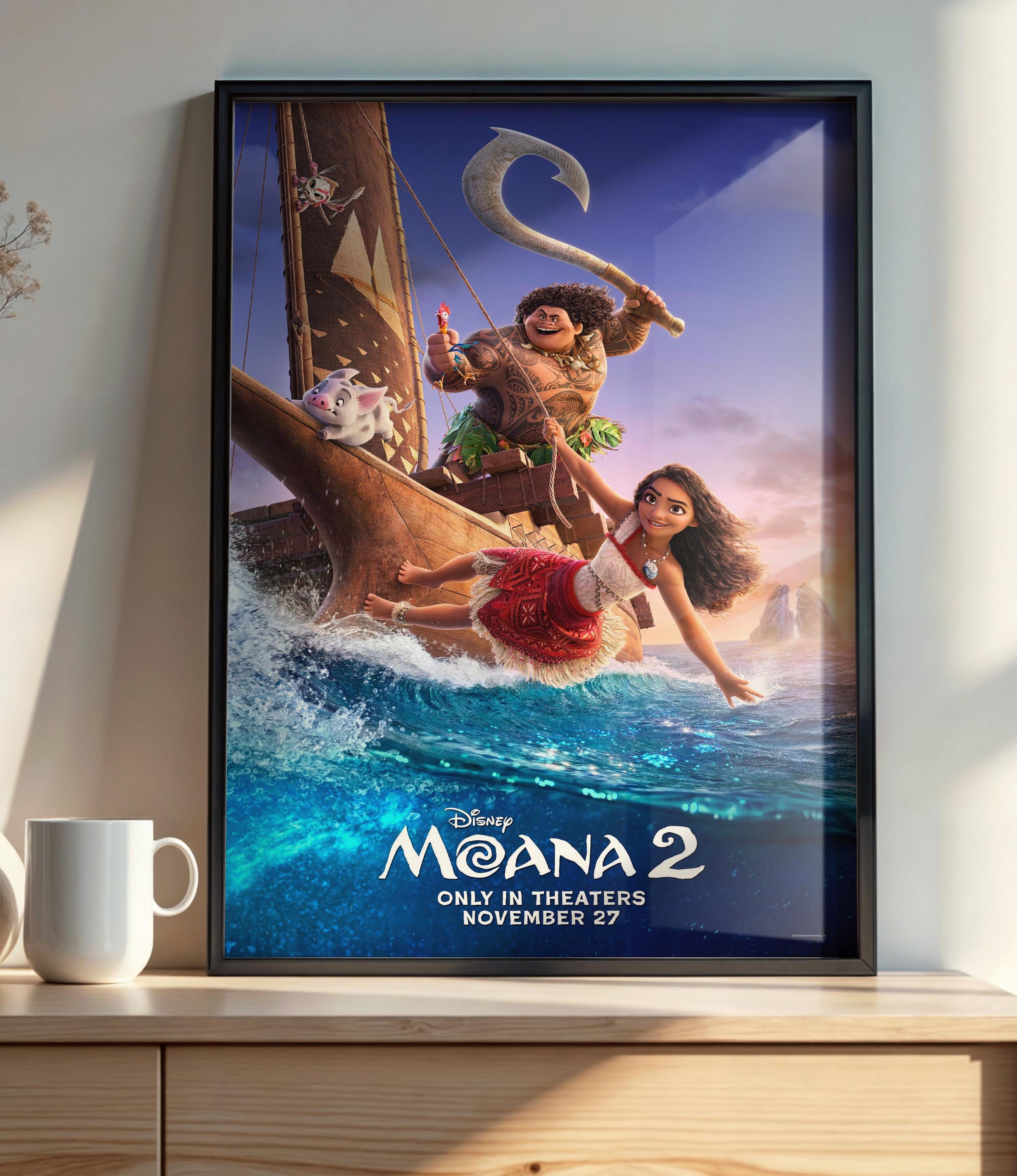 Moana 2 (2024) B - POSTER