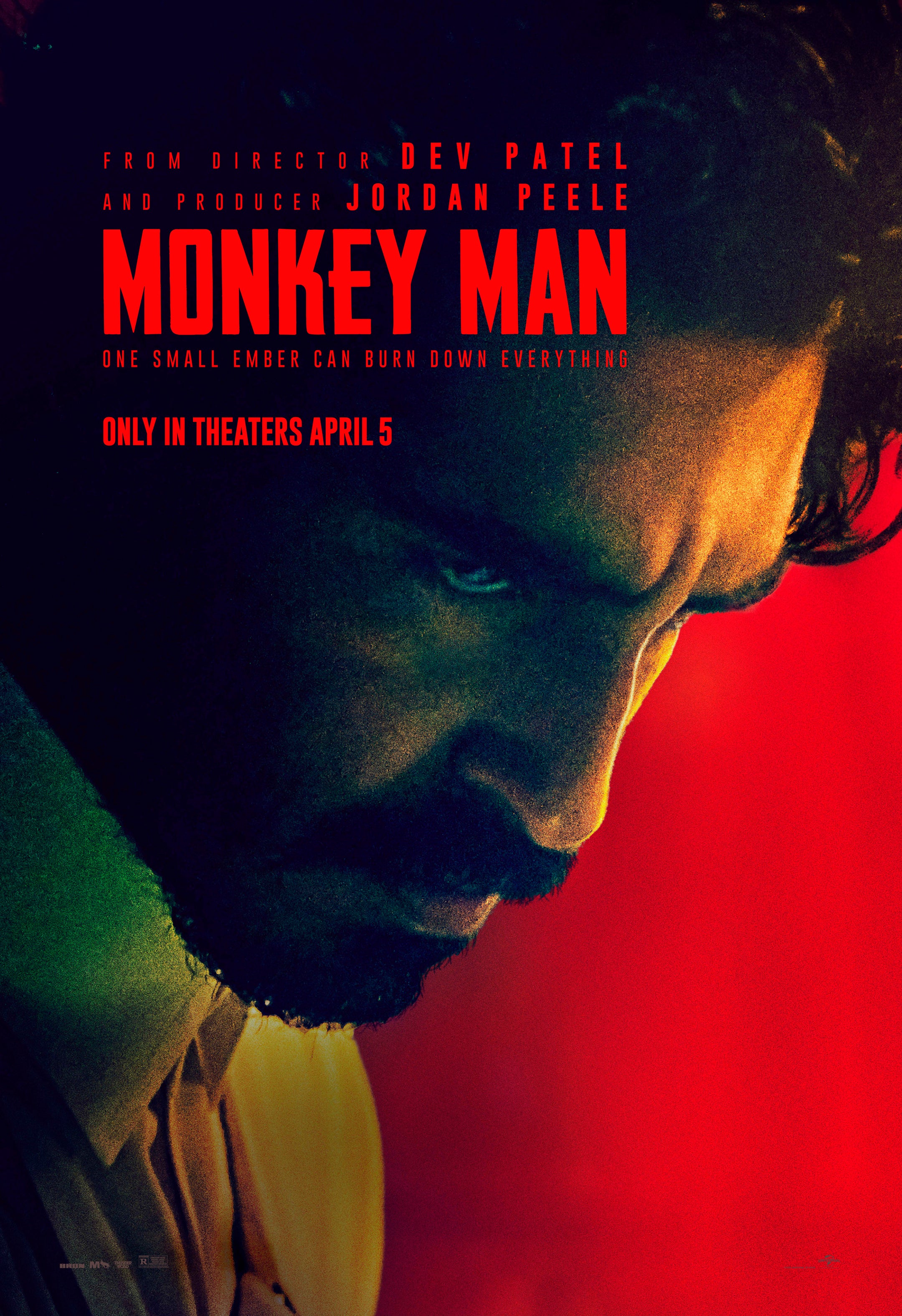 Monkey Man (2024) A - POSTER