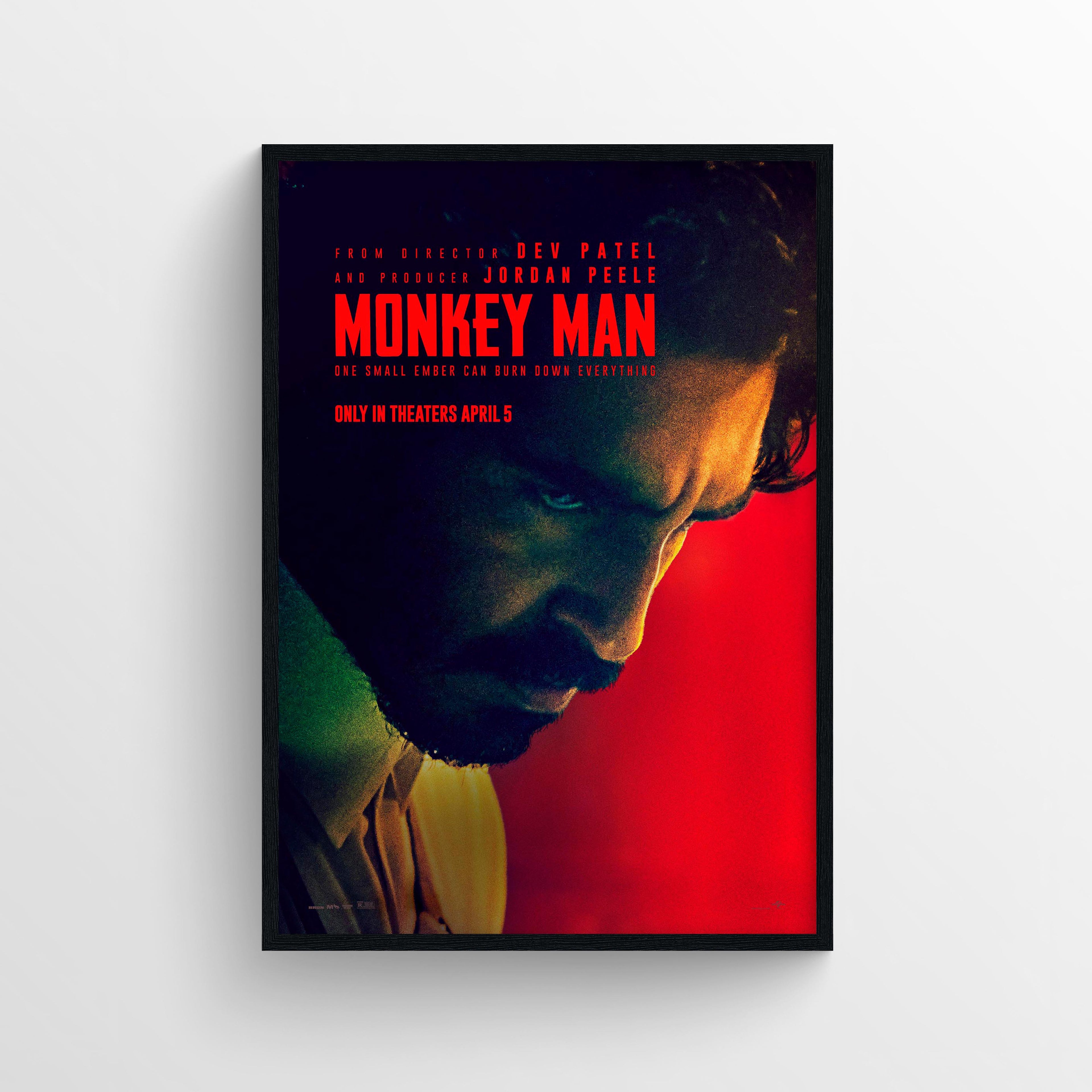 Monkey Man (2024) A - POSTER