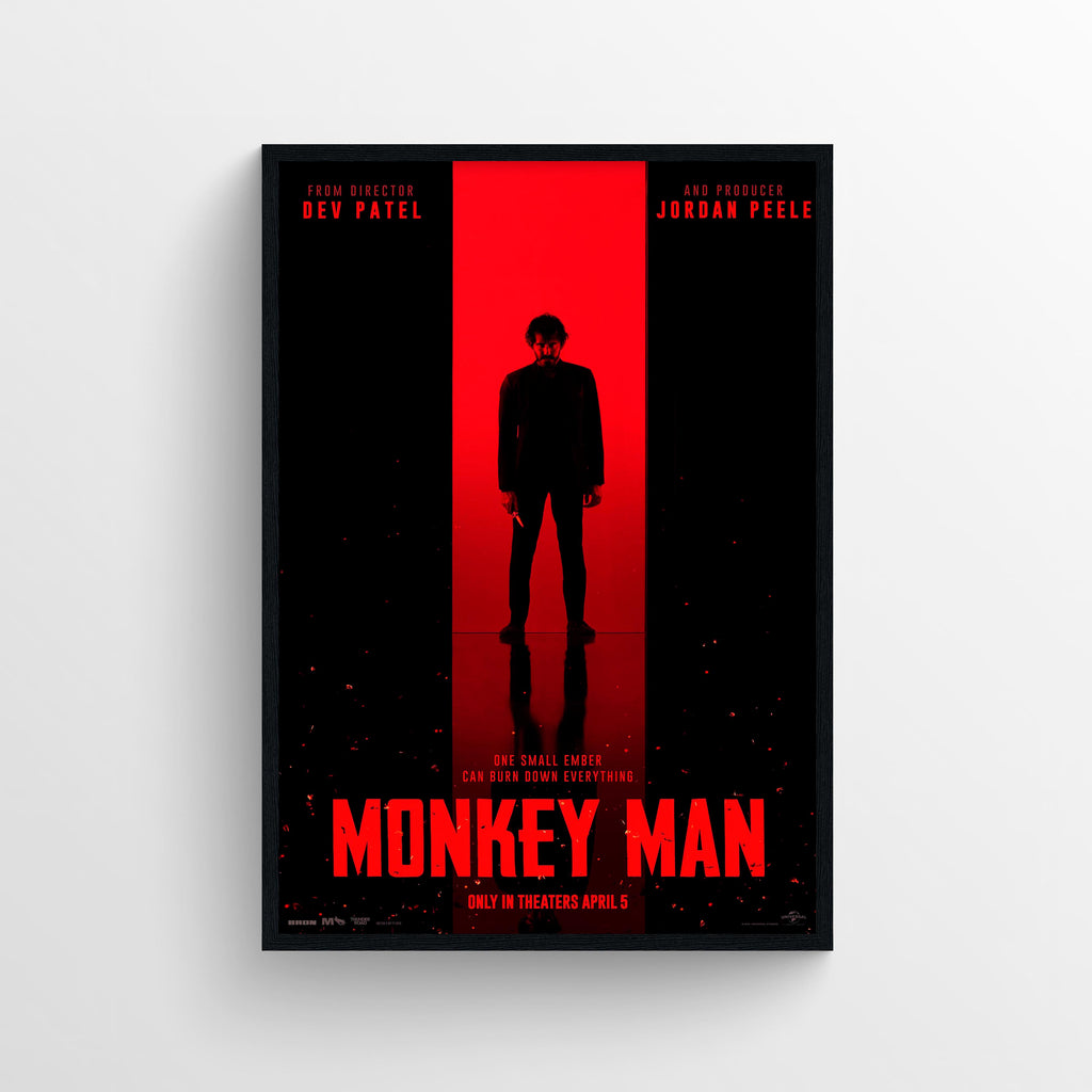 Monkey Man (2024) B - POSTER