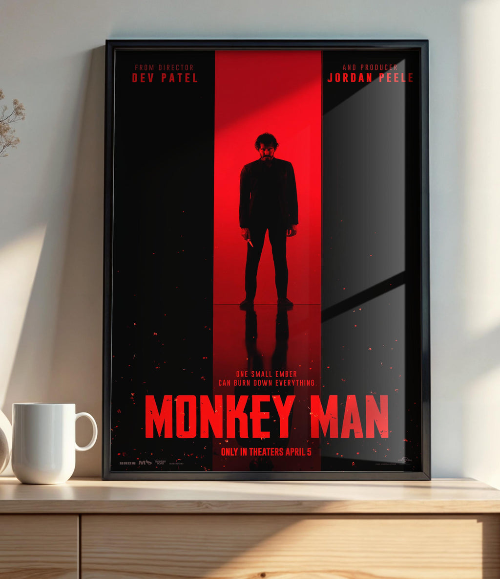 Monkey Man (2024) B - POSTER