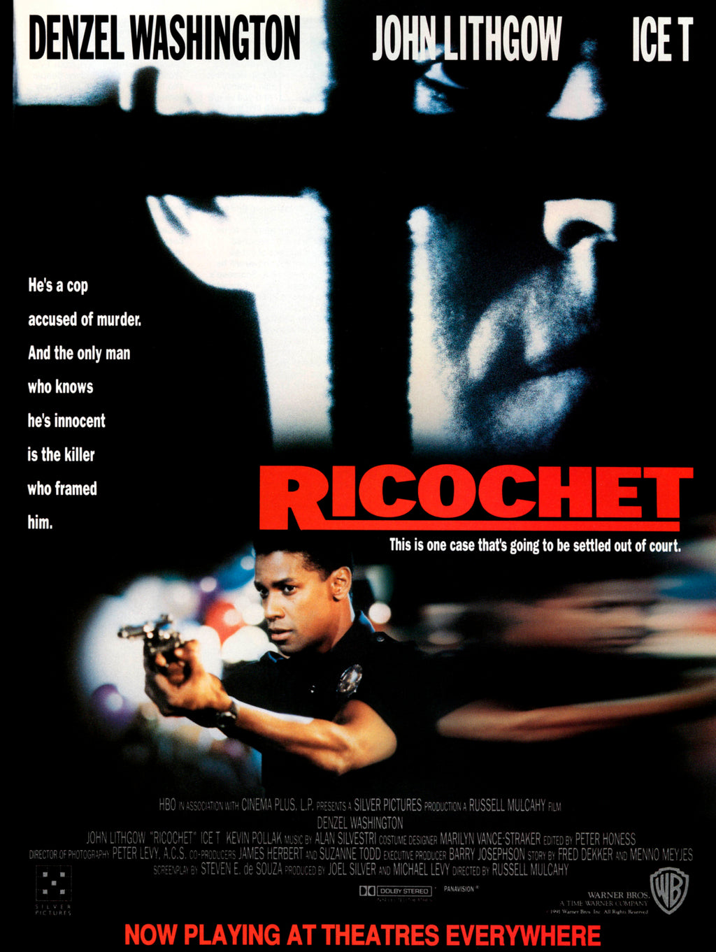 Ricochet (1991) - POSTER