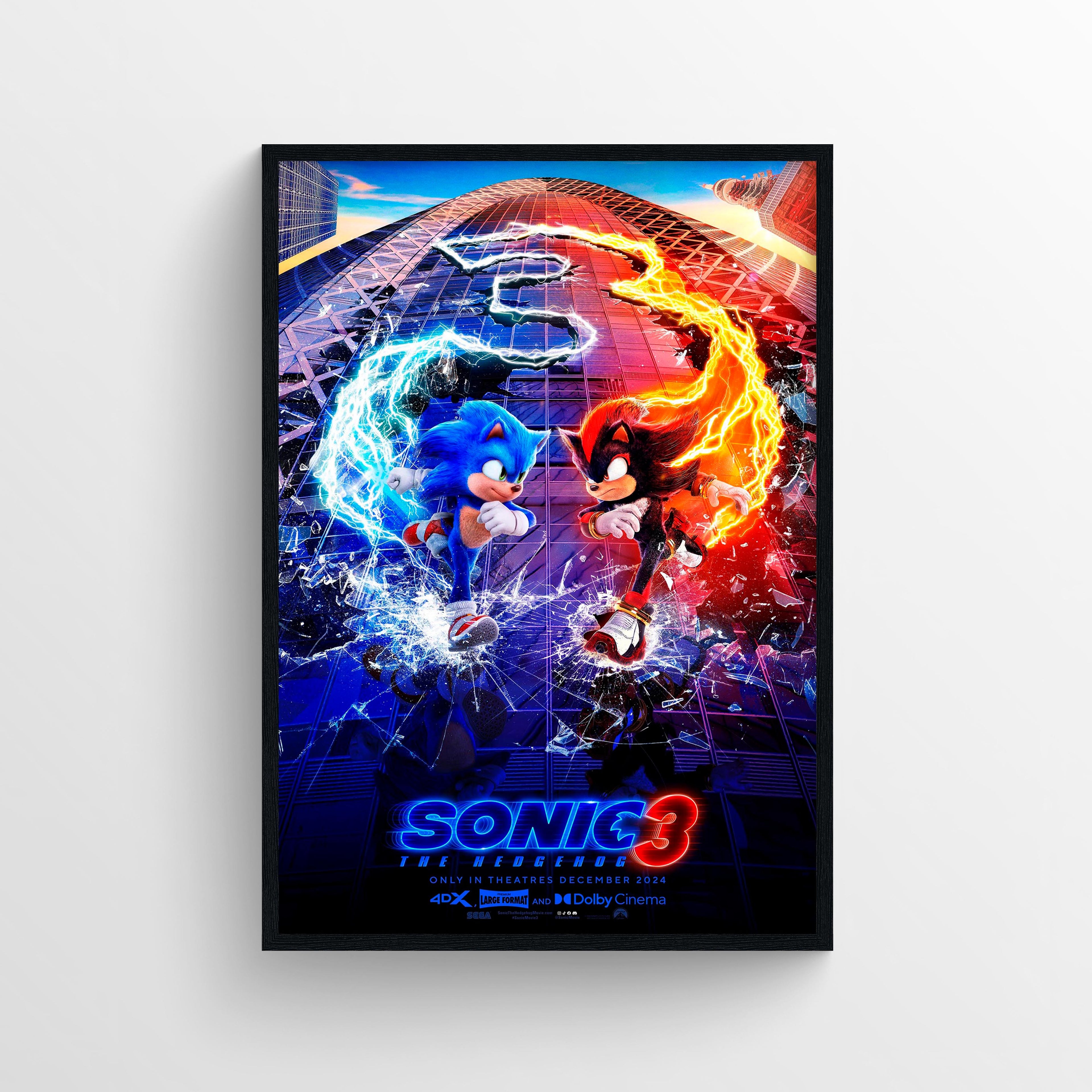 Sonic the Hedgehog 3  (2024) B - POSTER