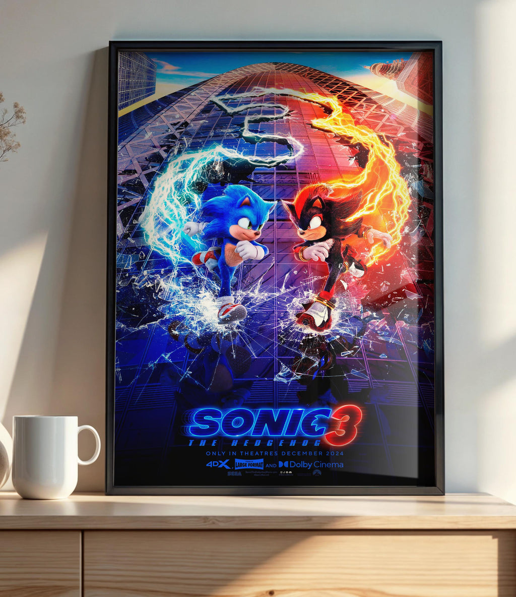 Sonic the Hedgehog 3  (2024) B - POSTER