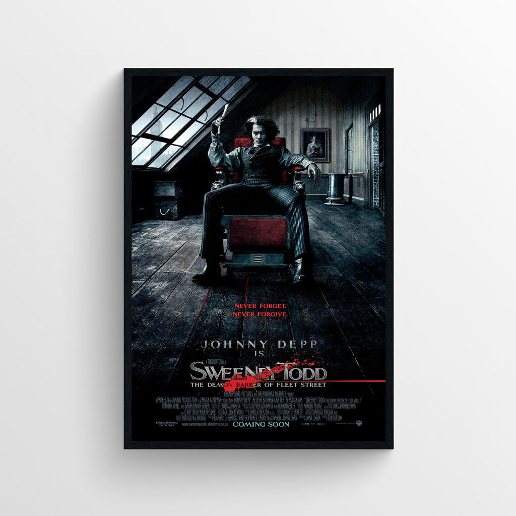 Sweeney Todd  The Demon Barber of Fleet Street (2007) - POSTER