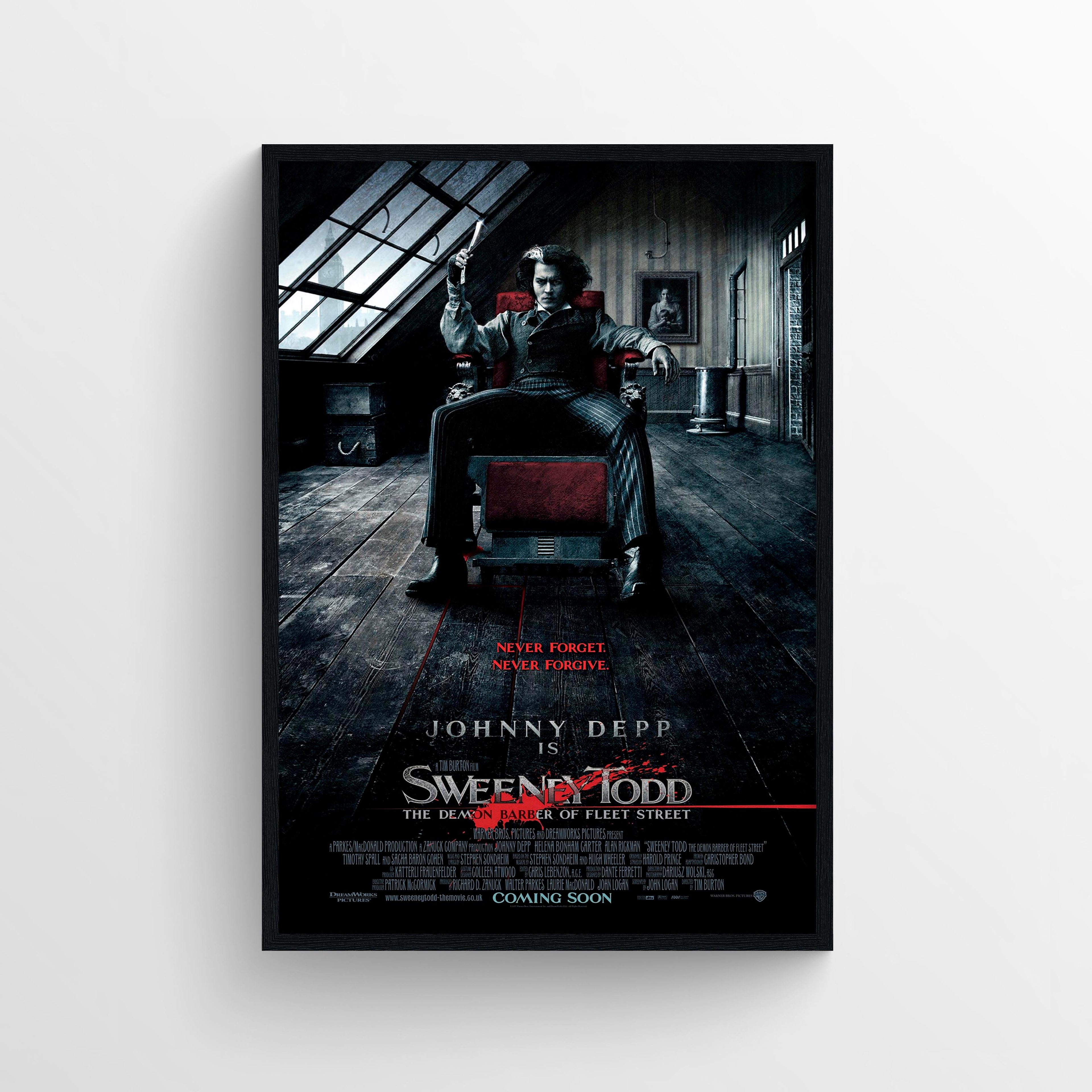 Sweeney Todd  The Demon Barber of Fleet Street (2007) - POSTER