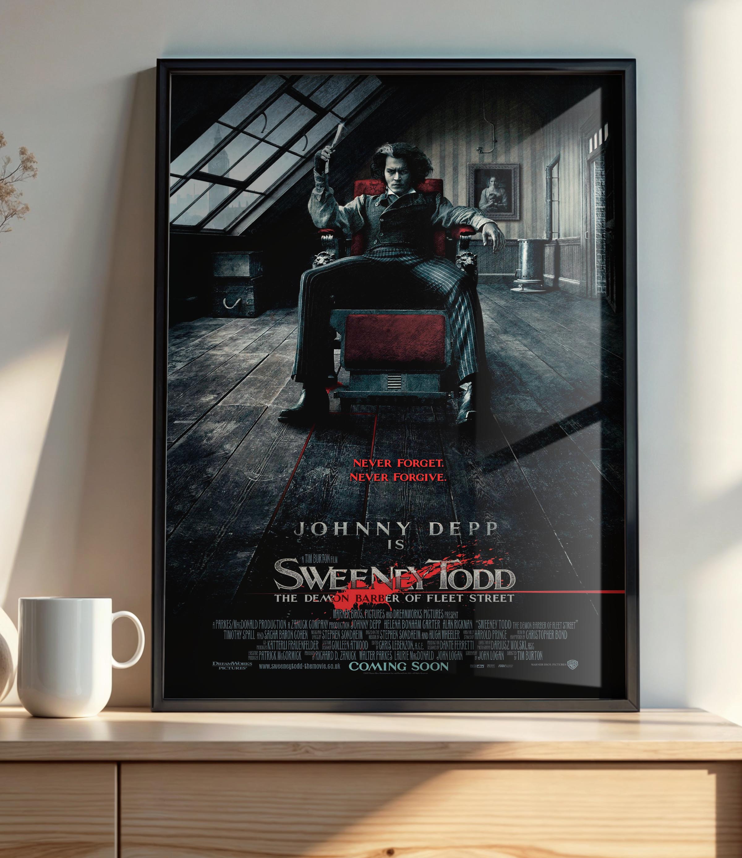 Sweeney Todd  The Demon Barber of Fleet Street (2007) - POSTER