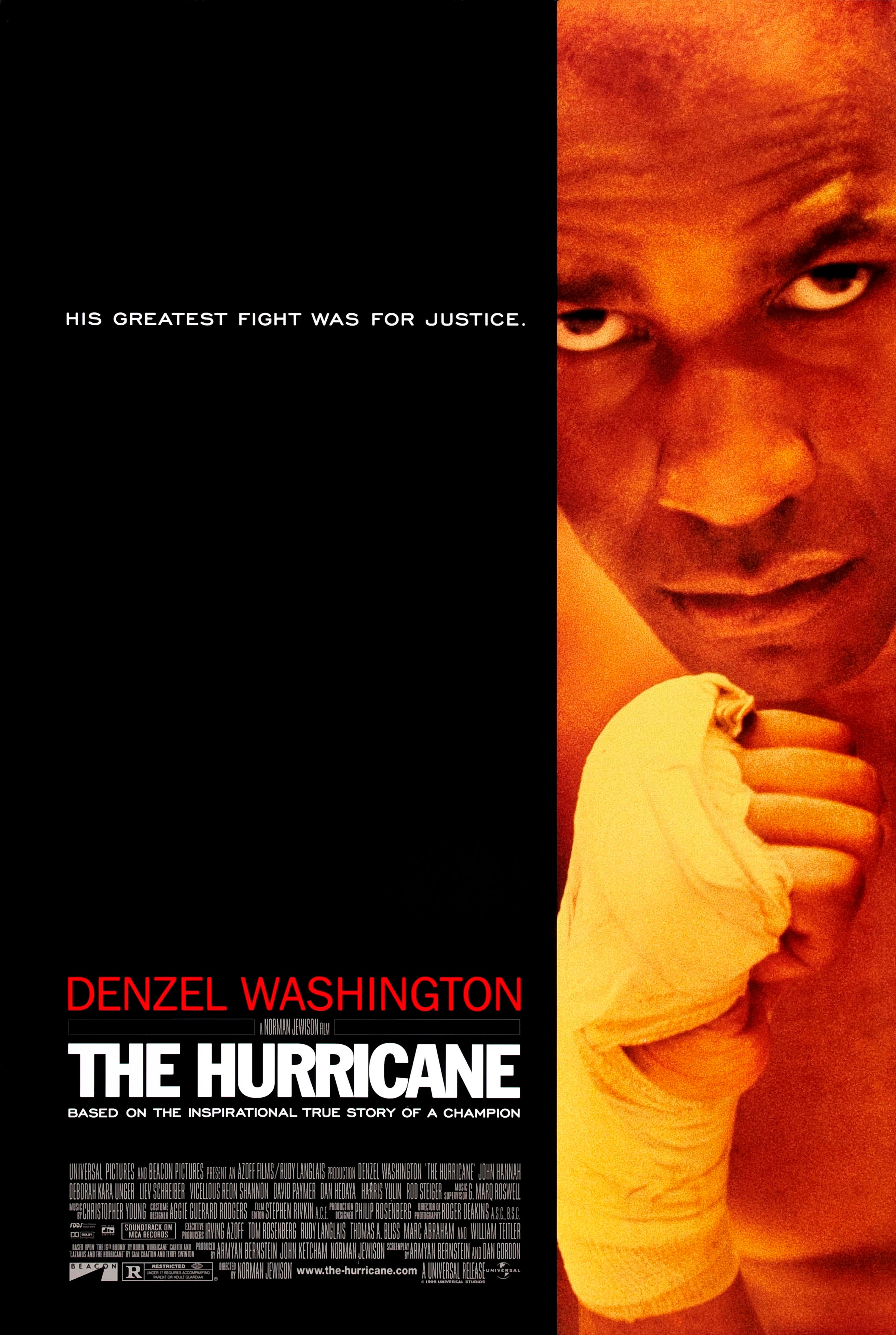 The Hurricane (1999) - POSTER
