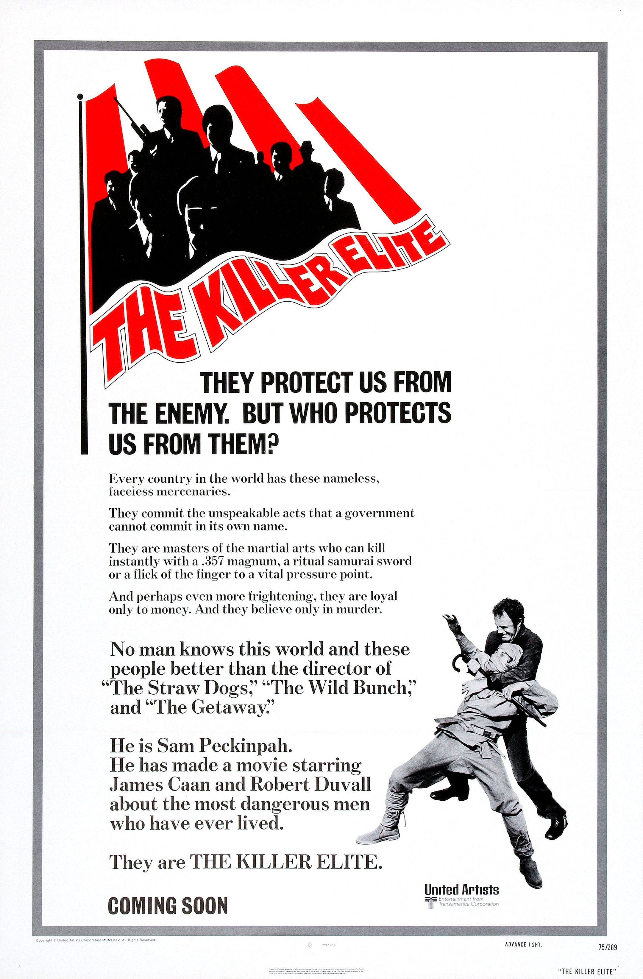The Killer Elite (1975) C - POSTER