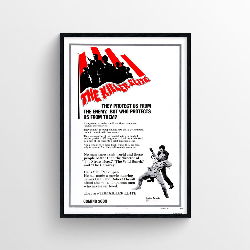 The Killer Elite (1975) C - POSTER