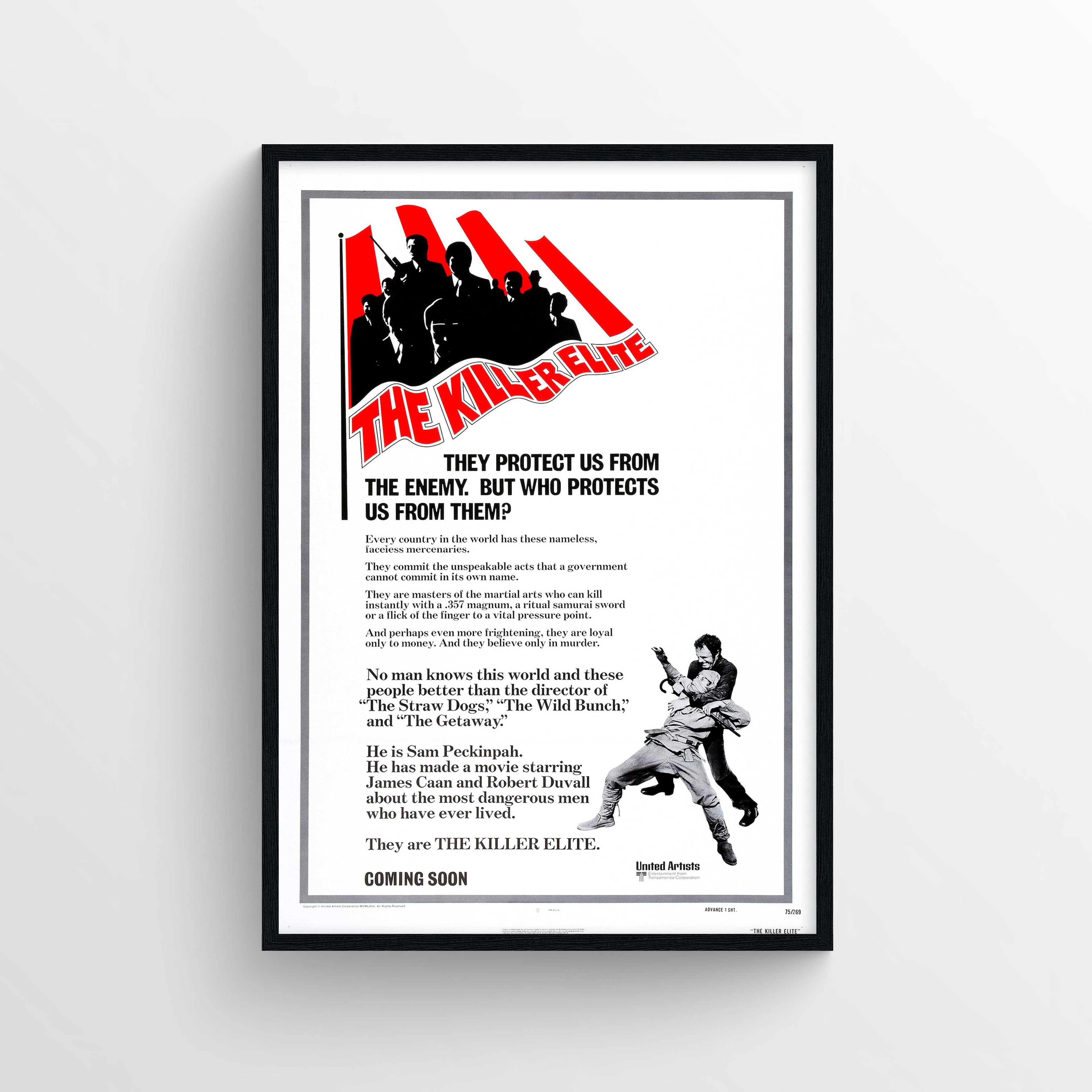 The Killer Elite (1975) C - POSTER