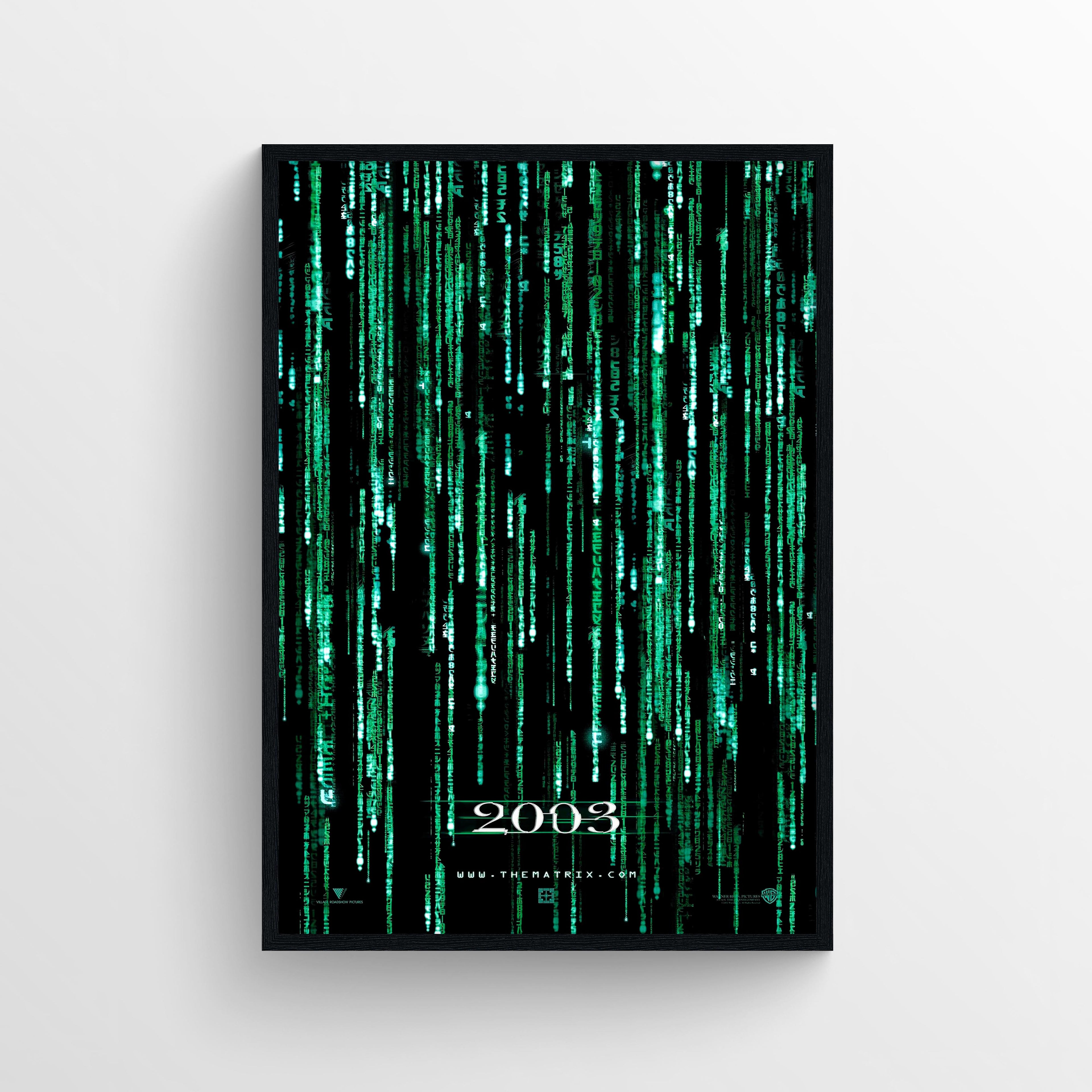 The Matrix Reloaded  (2003) A - POSTER