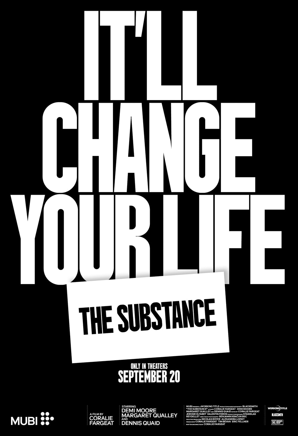 The Substance  (2024) B - POSTER