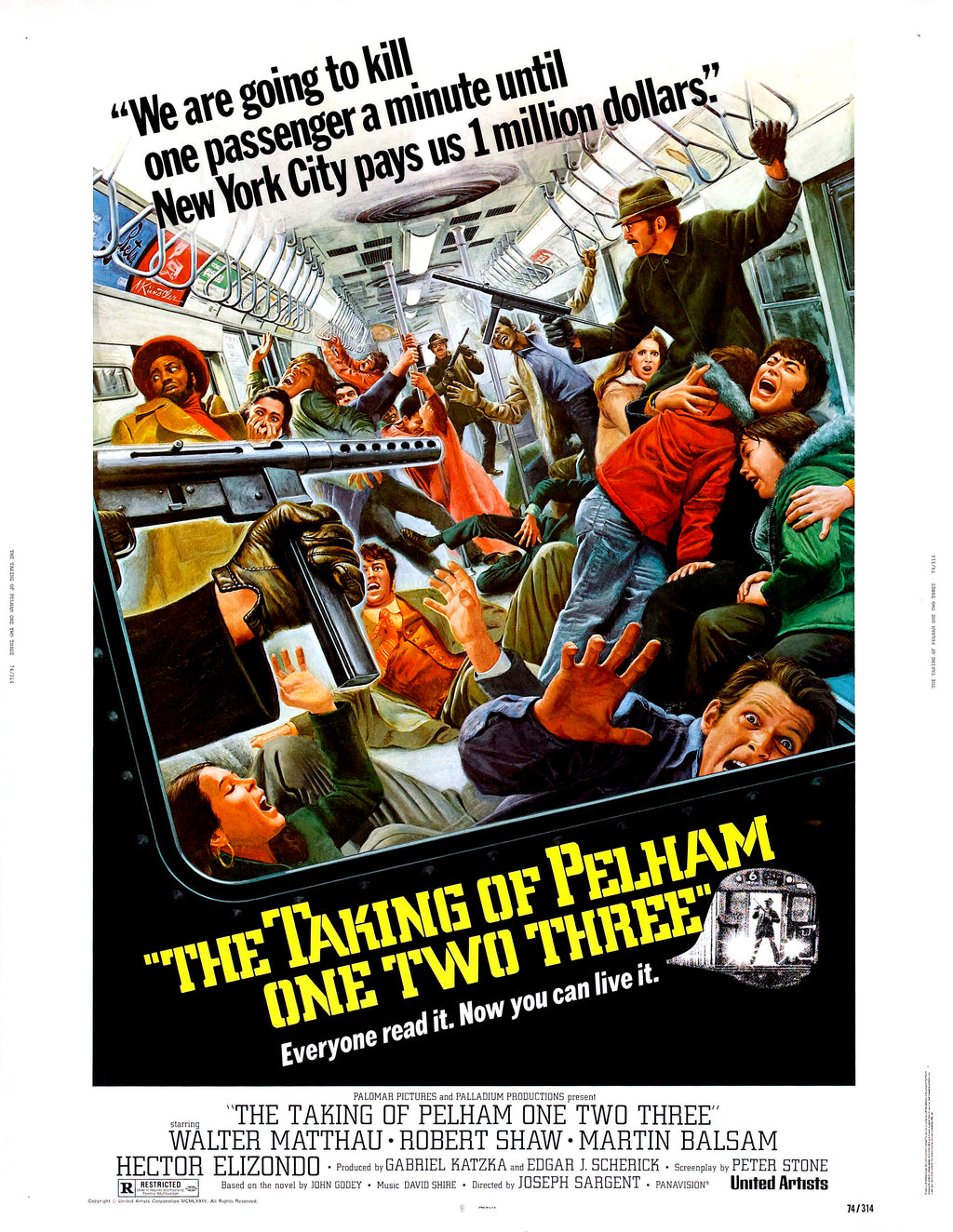 The Taking of Pelham 1 2 3 (1974) B - POSTER