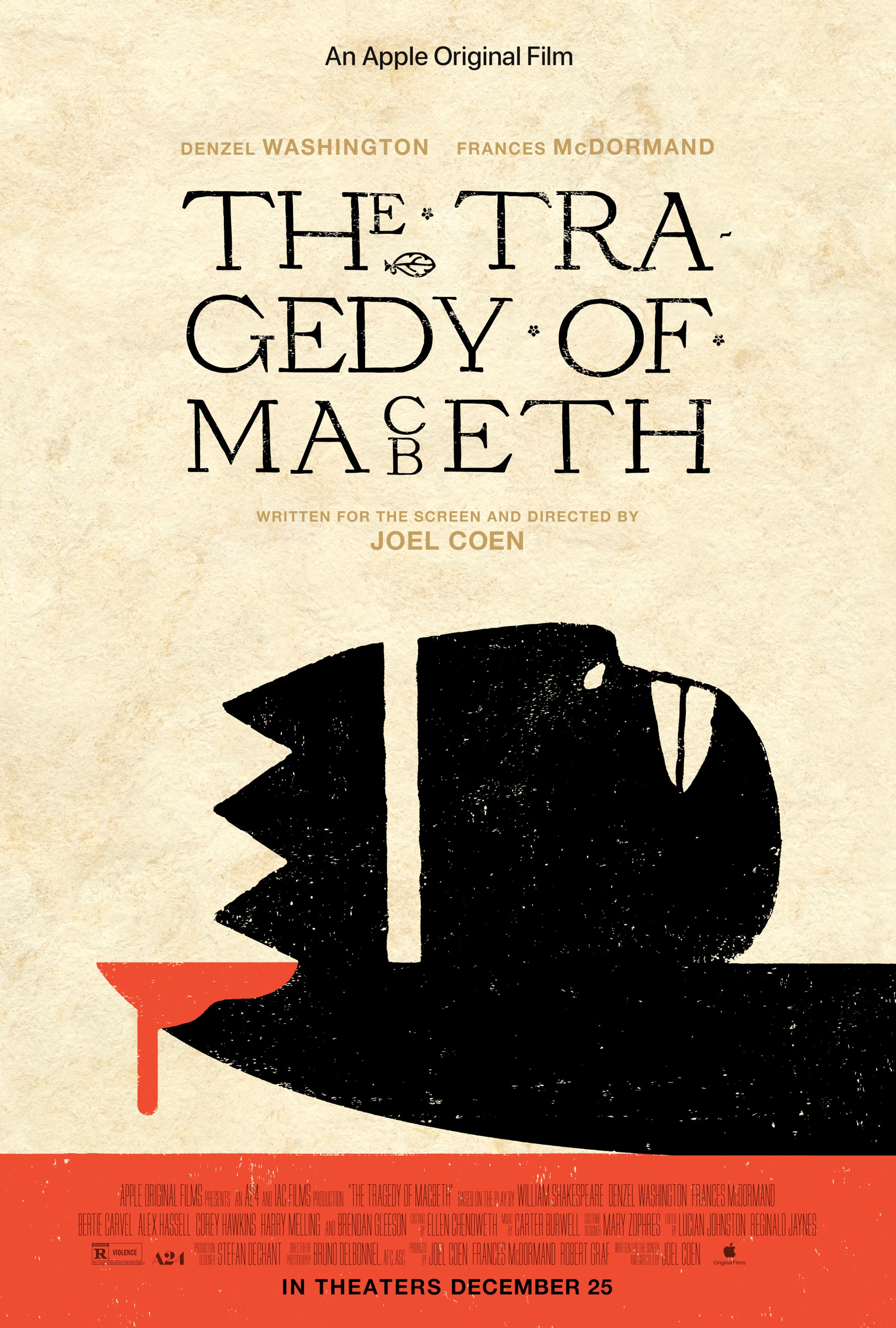 The Tragedy of Macbeth (2021) - POSTER