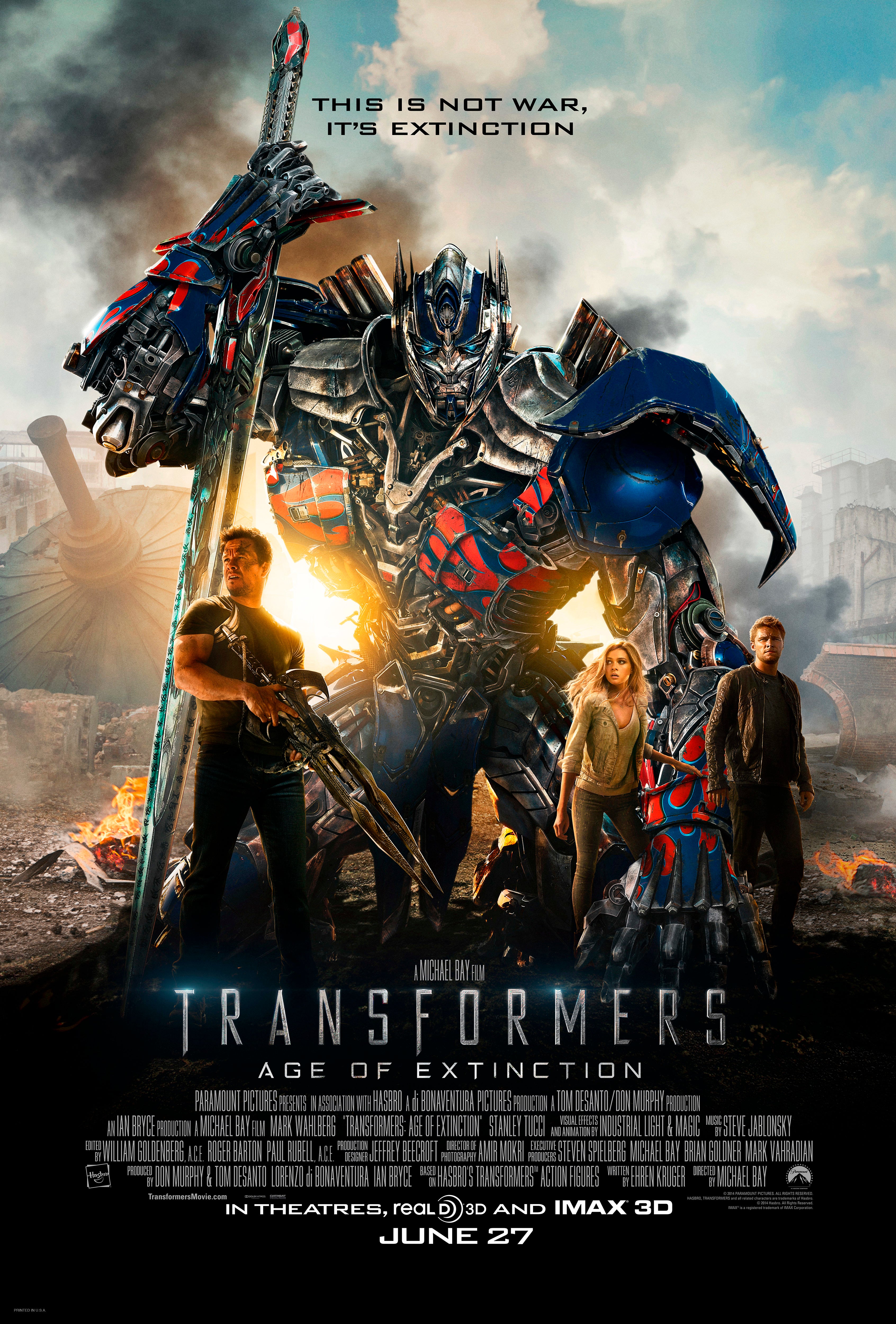 Transformers 4  Age of Extinction  (2014) A - POSTER