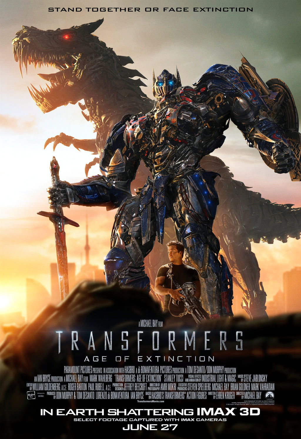Transformers 4  Age of Extinction  (2014) B - POSTER