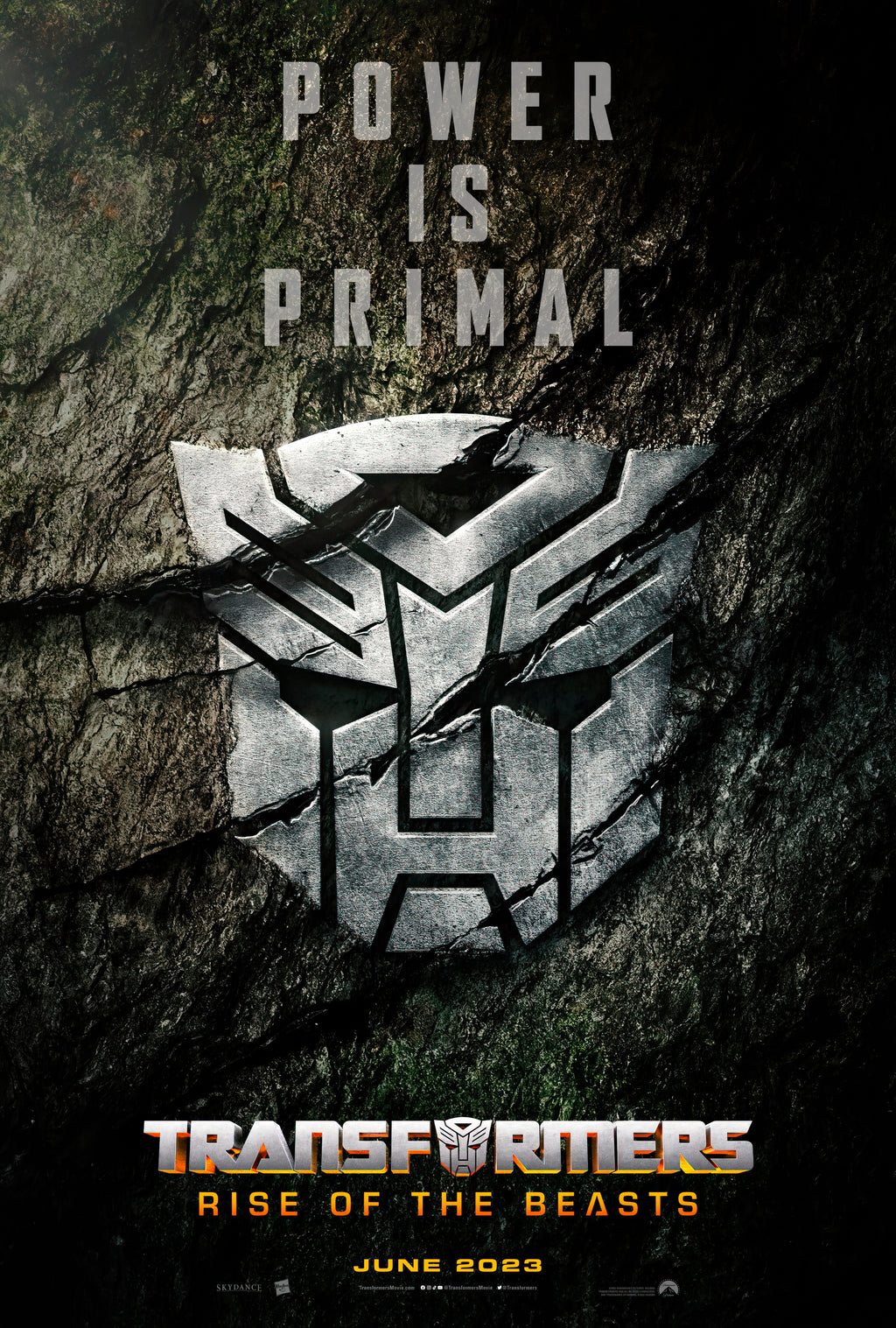 Transformers 6  Rise of the Beasts  (2023) B - POSTER