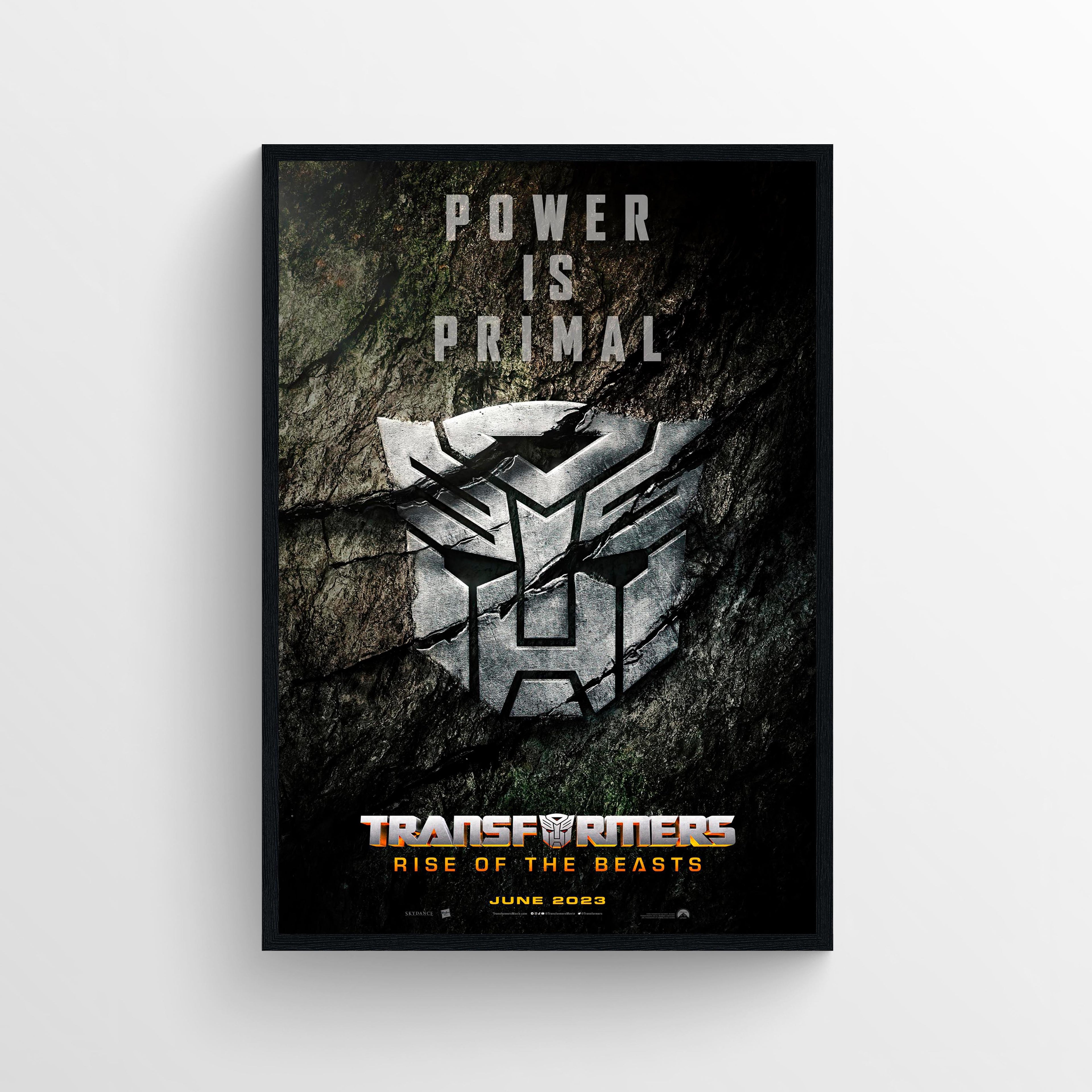 Transformers 6  Rise of the Beasts  (2023) B - POSTER