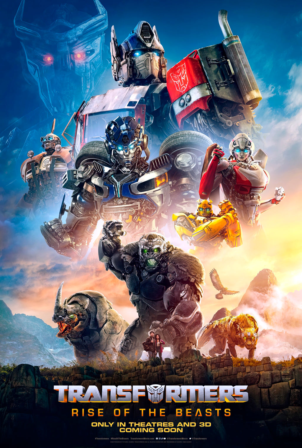 Transformers 6  Rise of the Beasts  (2023) F - POSTER