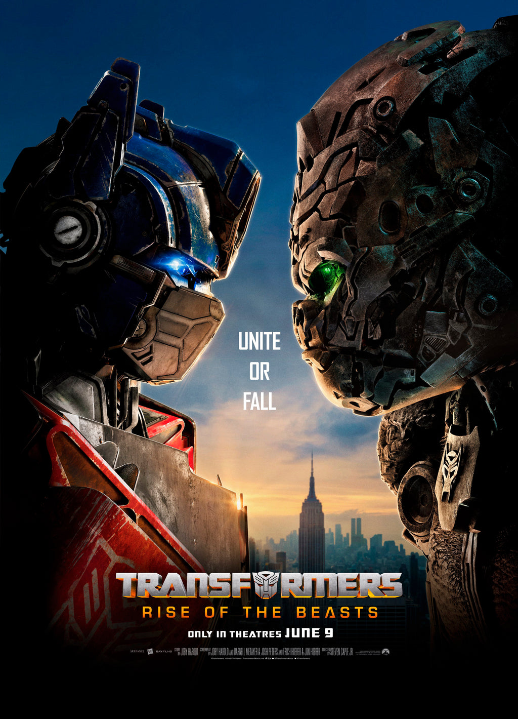 Transformers 6  Rise of the Beasts  (2023) G - POSTER