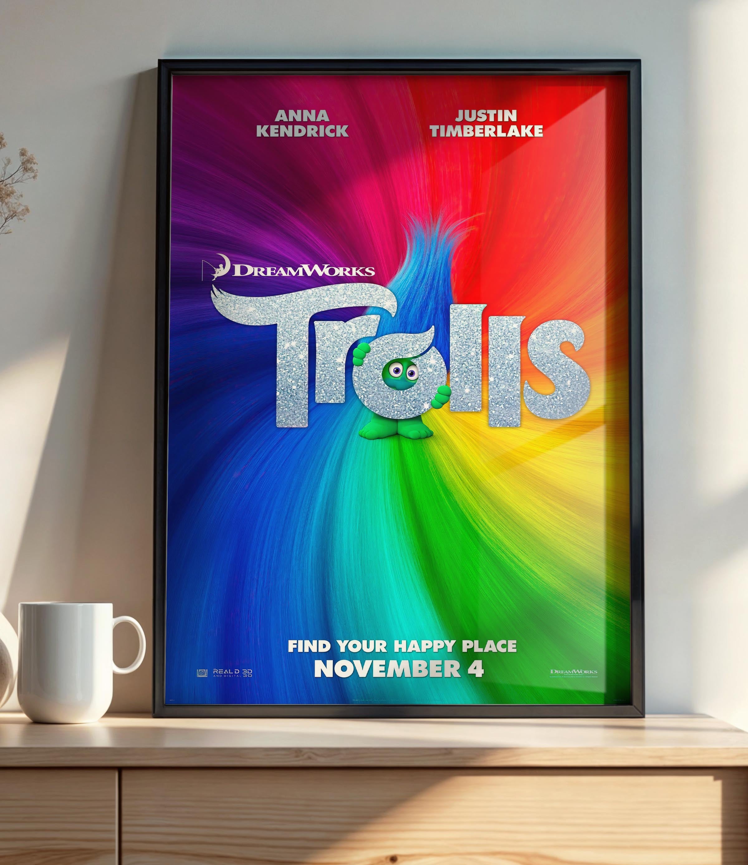 Trolls  (2016) A - POSTER