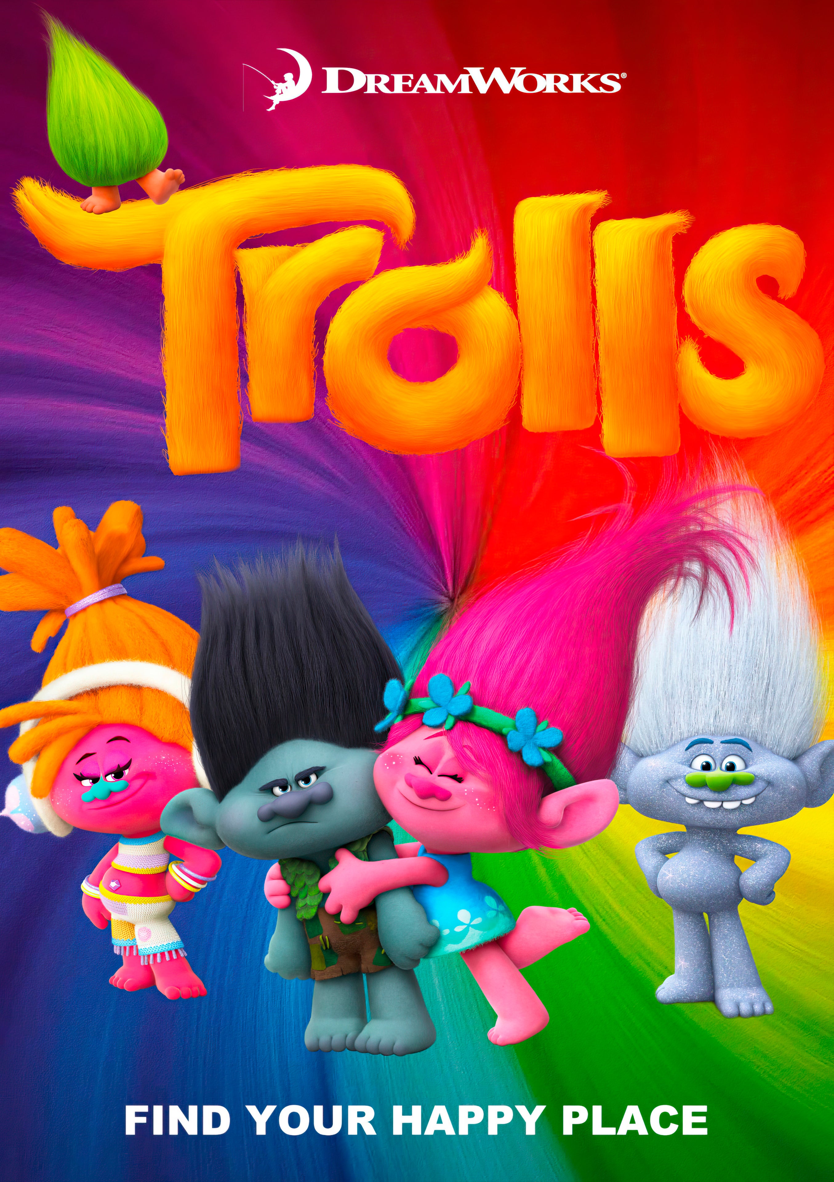 Trolls  (2016) B - POSTER
