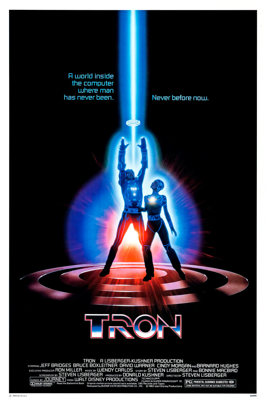 Tron (1982) B - POSTER