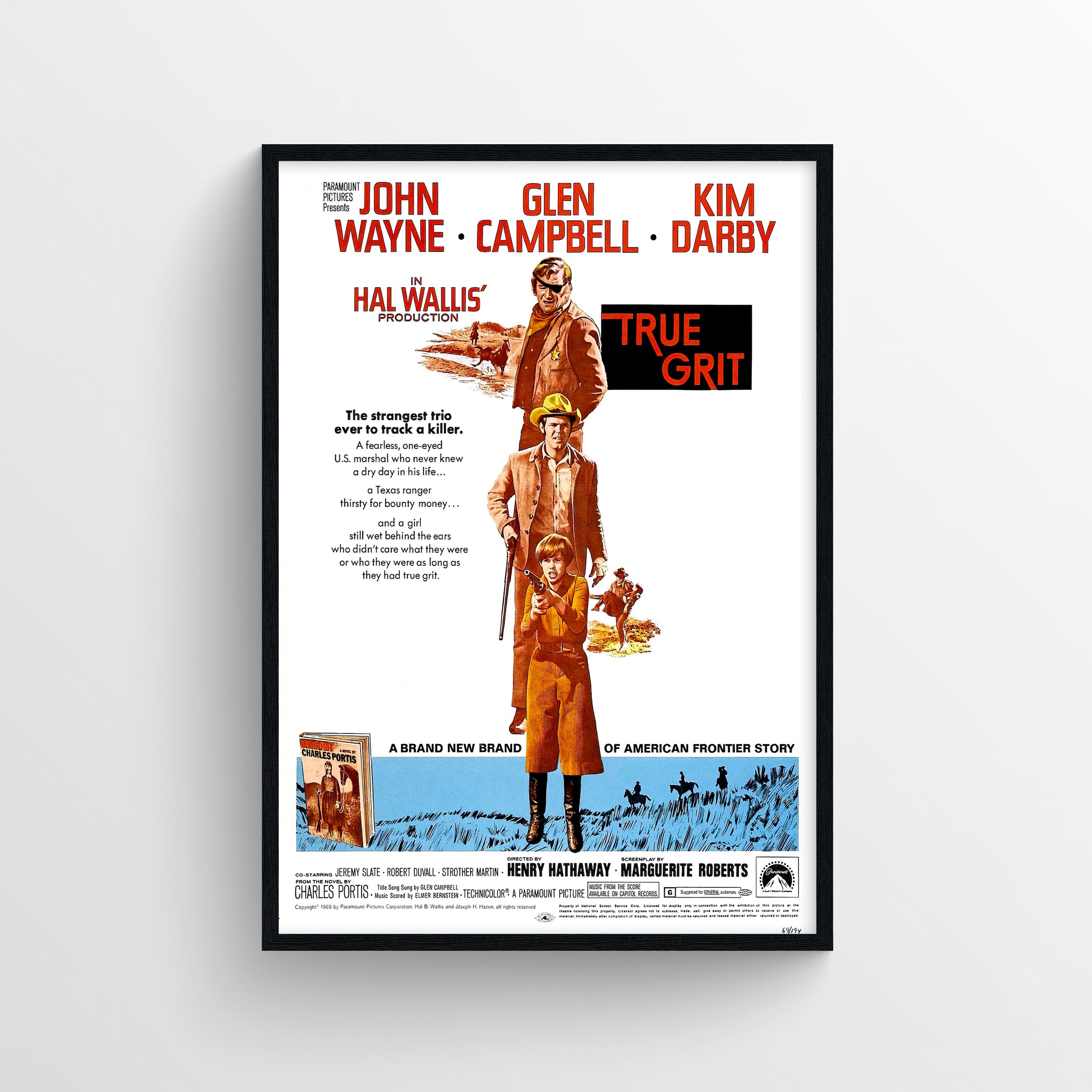 True Grit (1969) - POSTER