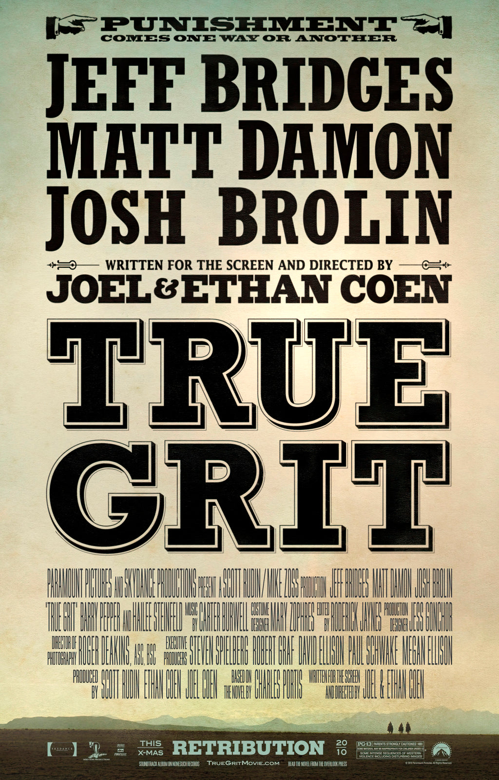True Grit (2010) - POSTER