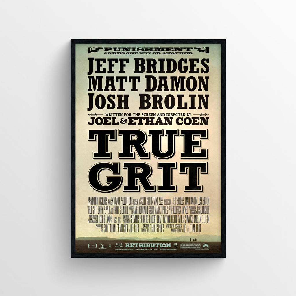 True Grit (2010) - POSTER