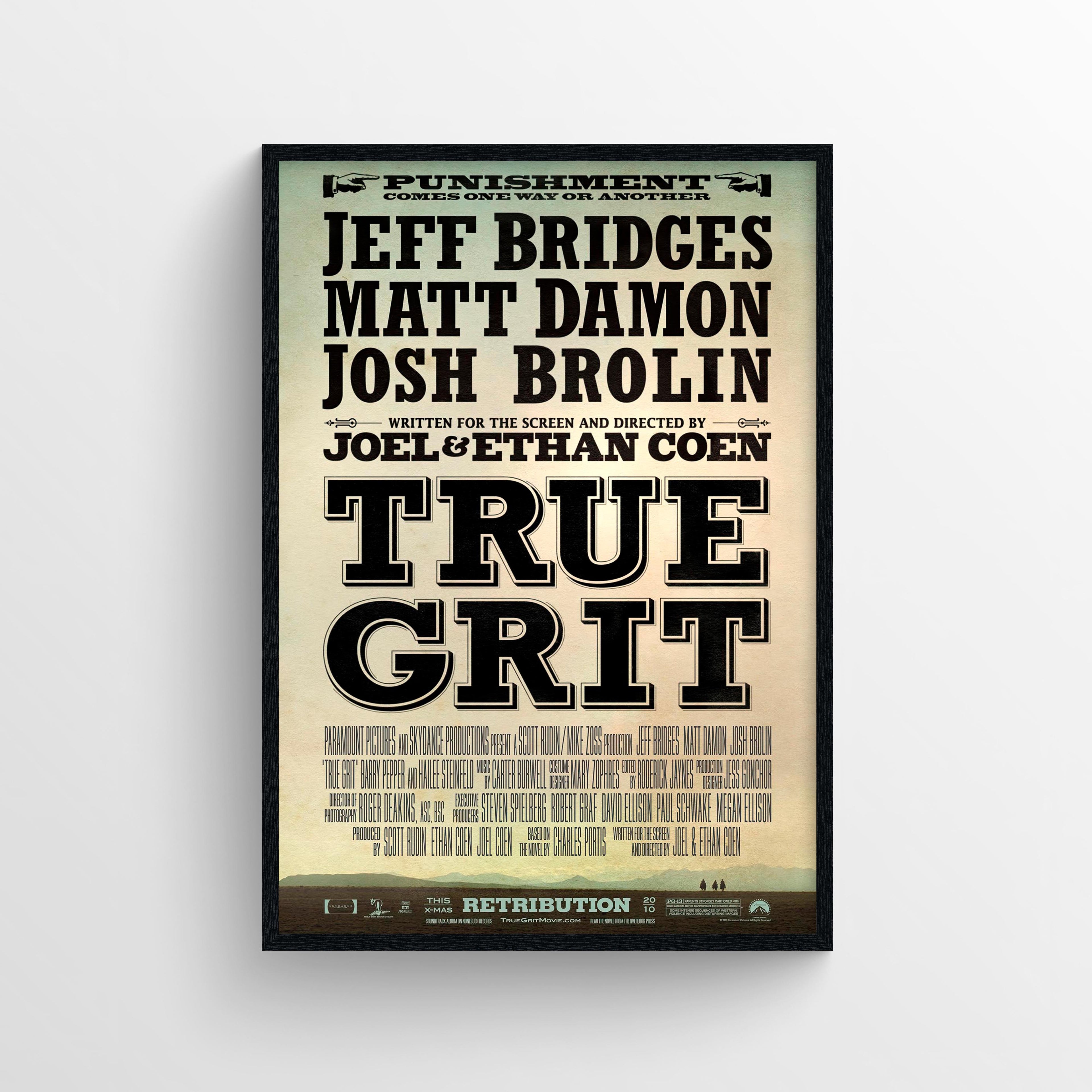 True Grit (2010) - POSTER