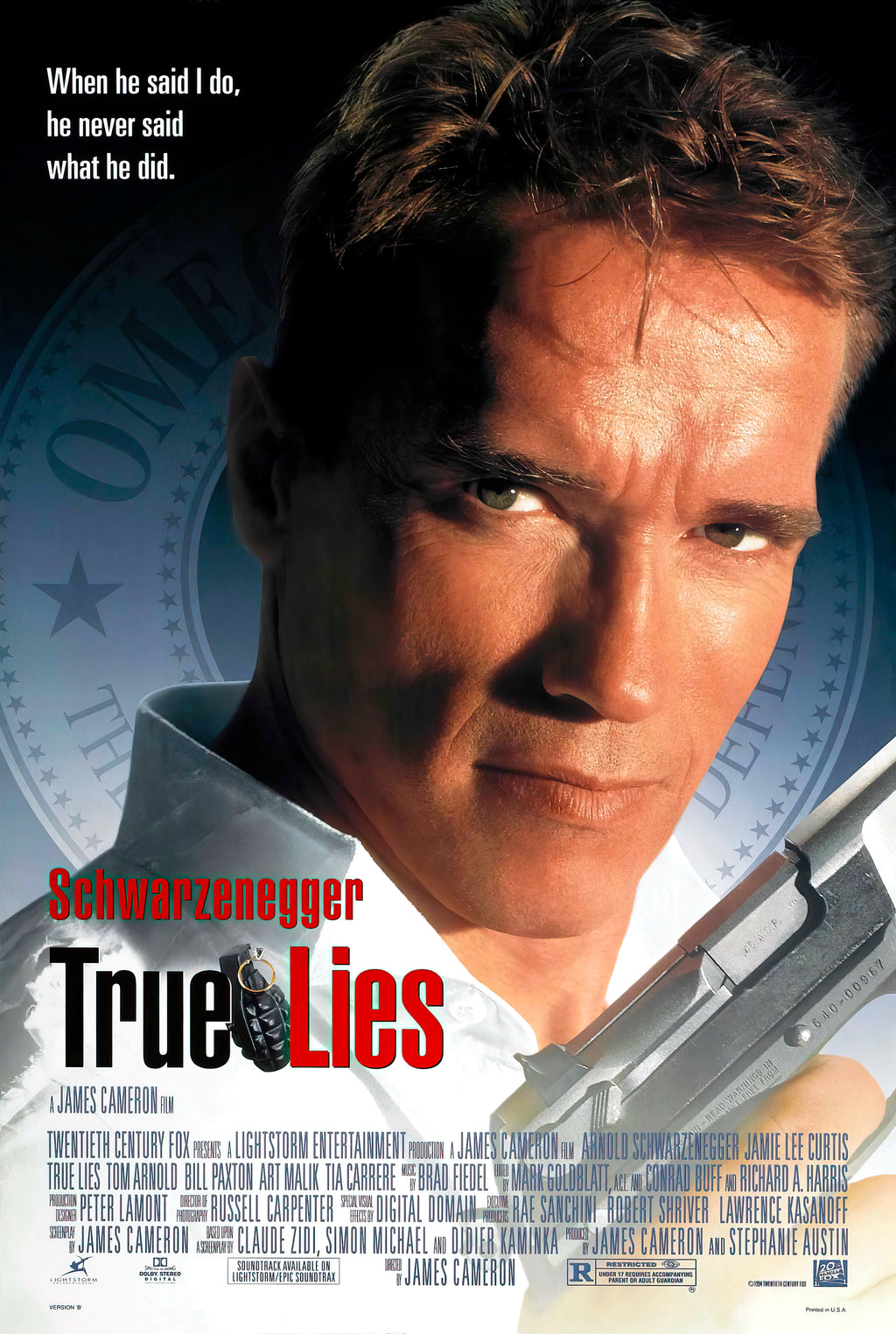 True Lies (1994) - POSTER