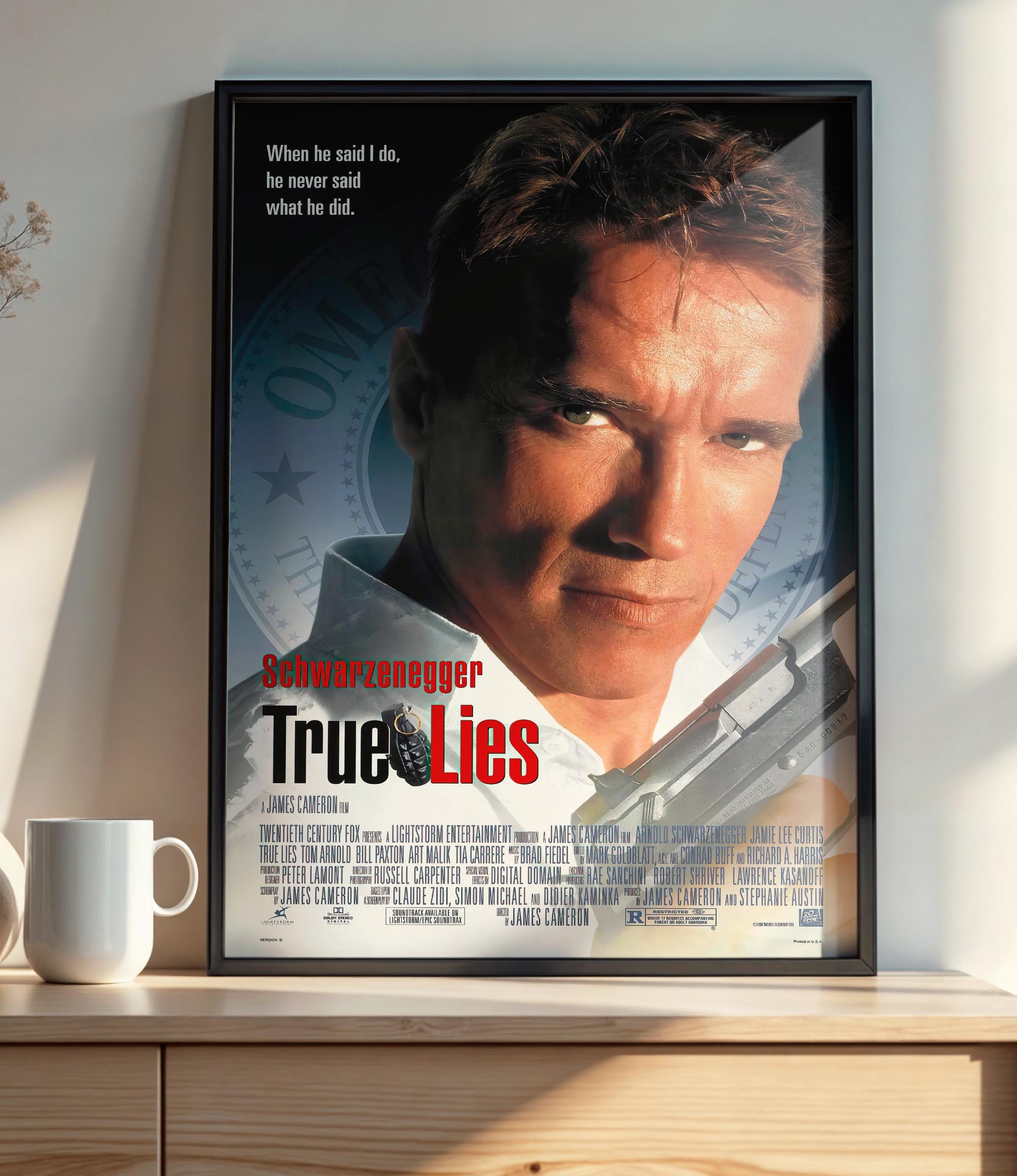 True Lies (1994) - POSTER