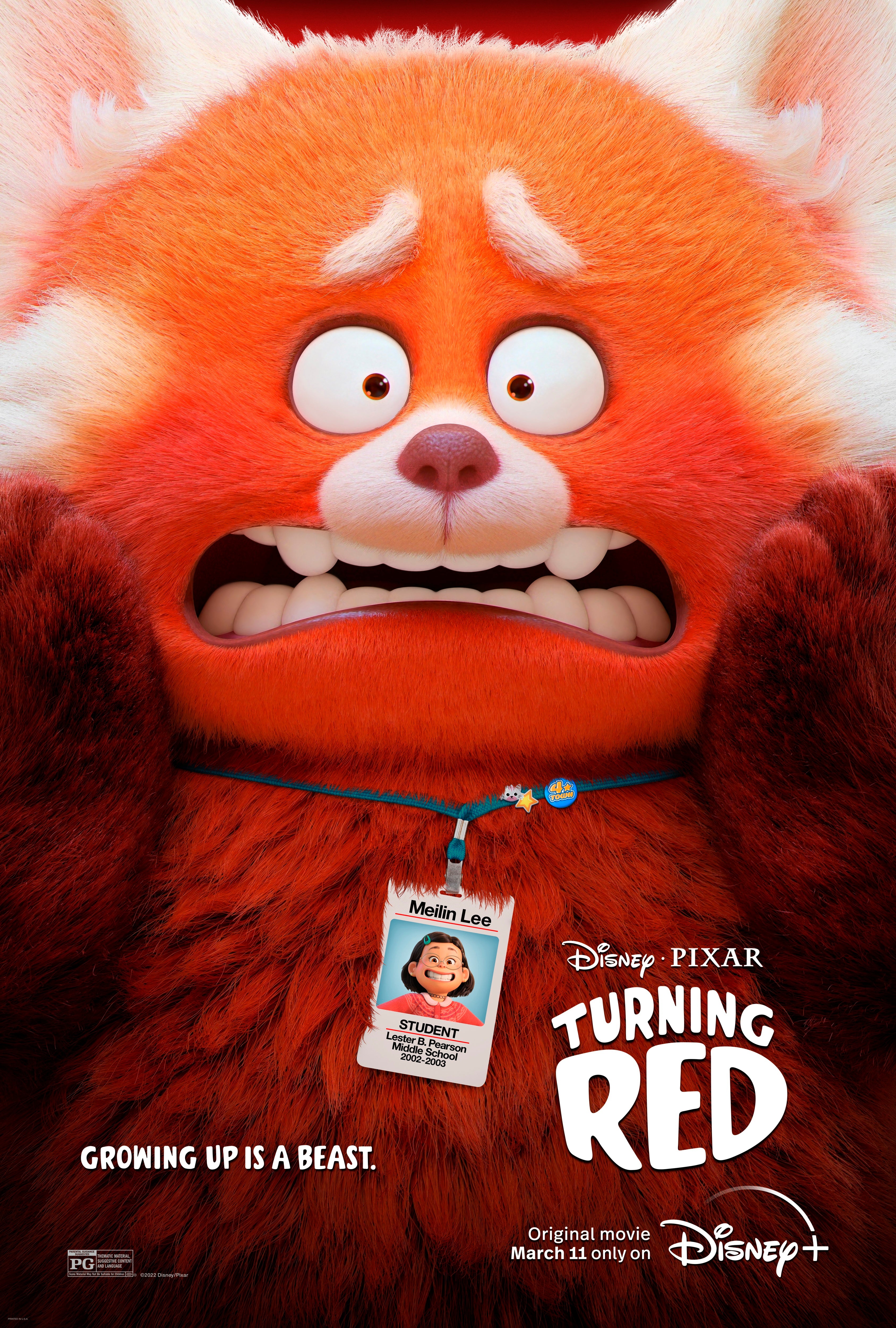 Turning Red  (2022) B - POSTER