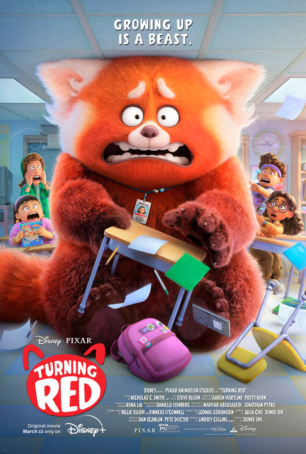 Turning Red  (2022) C - POSTER