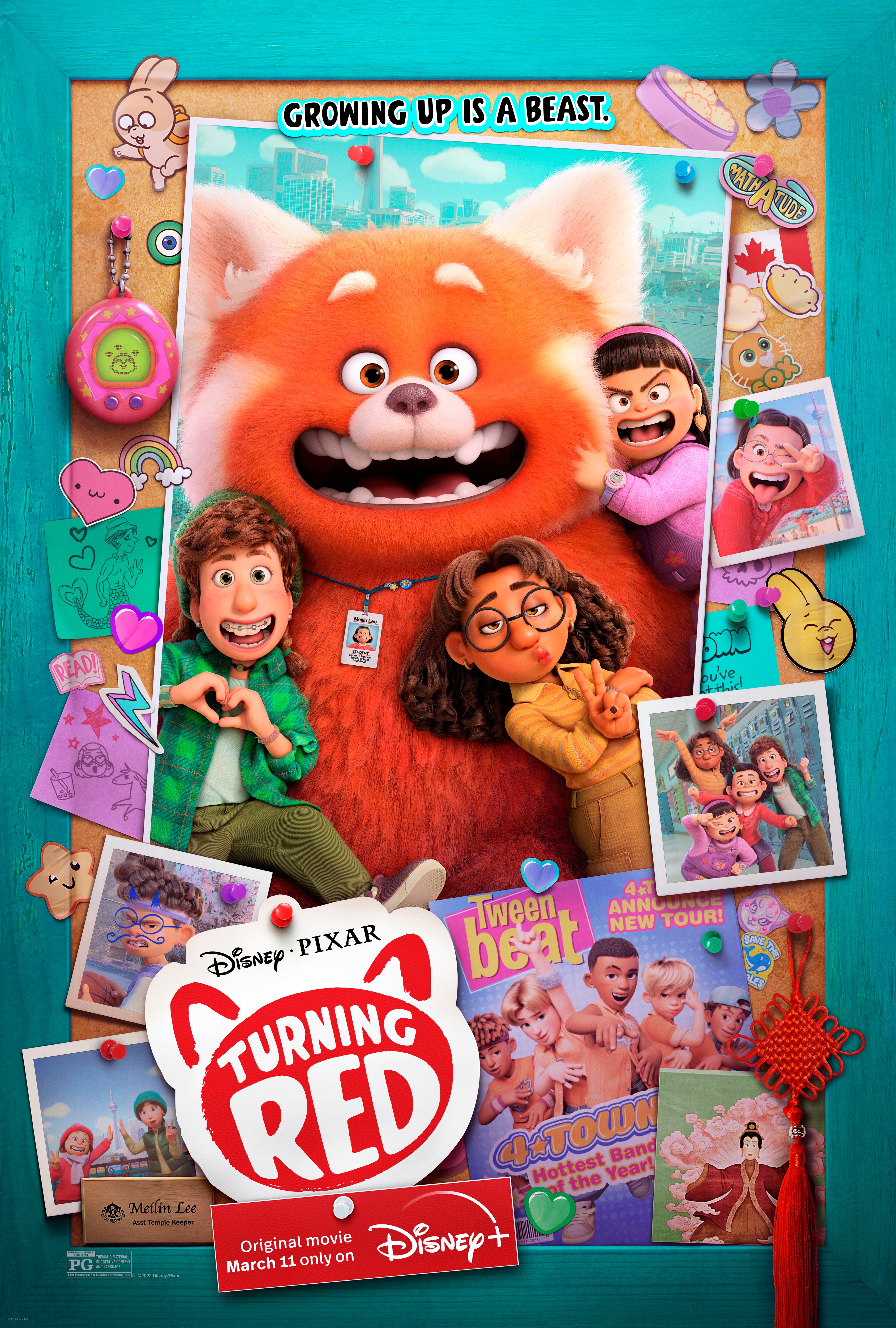 Turning Red  (2022) D - POSTER
