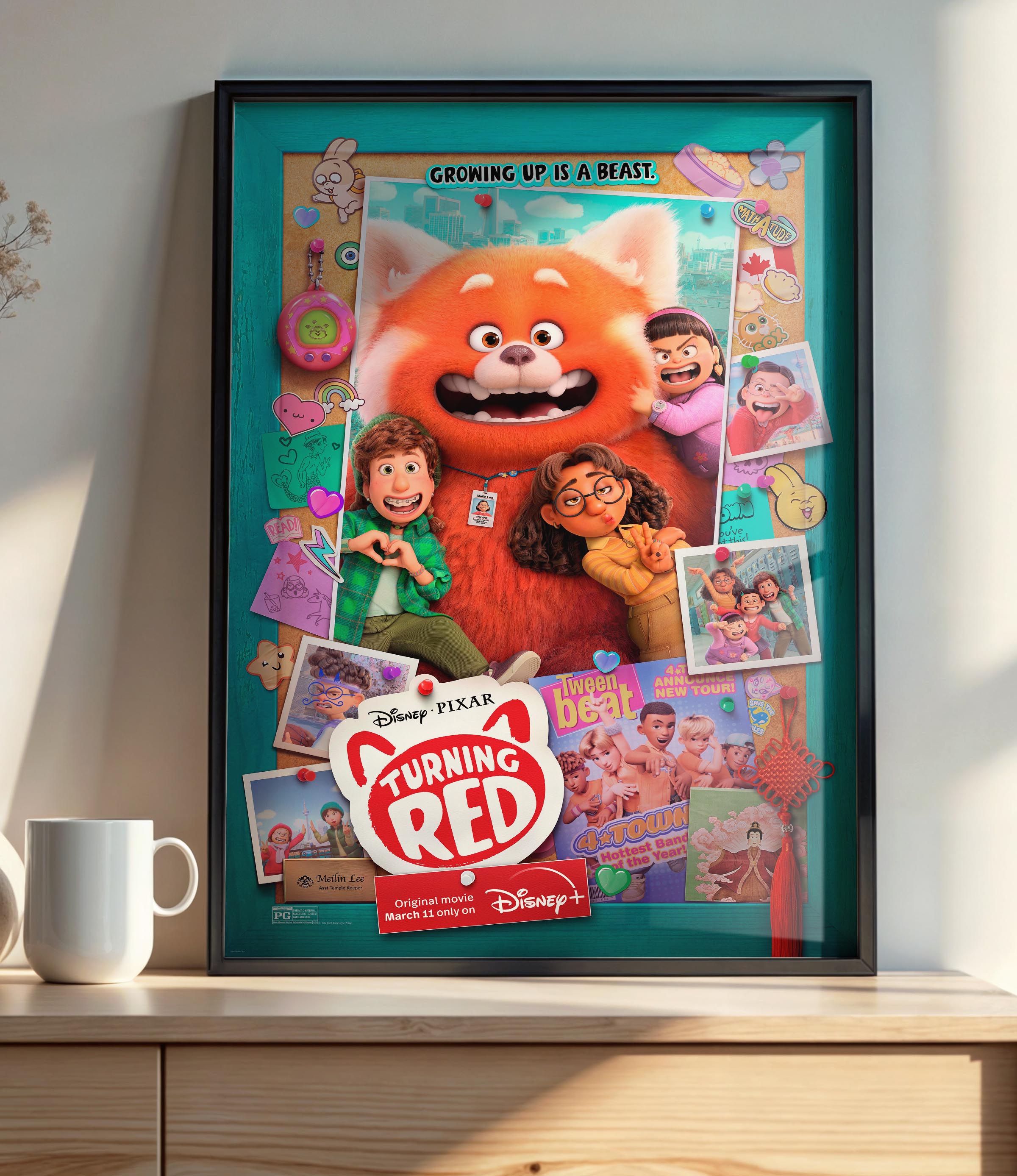 Turning Red  (2022) D - POSTER