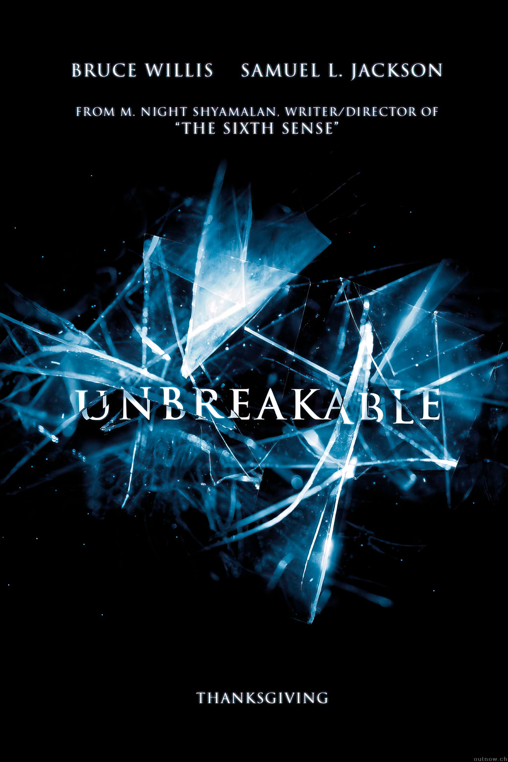 Unbreakable  (2000) B - POSTER