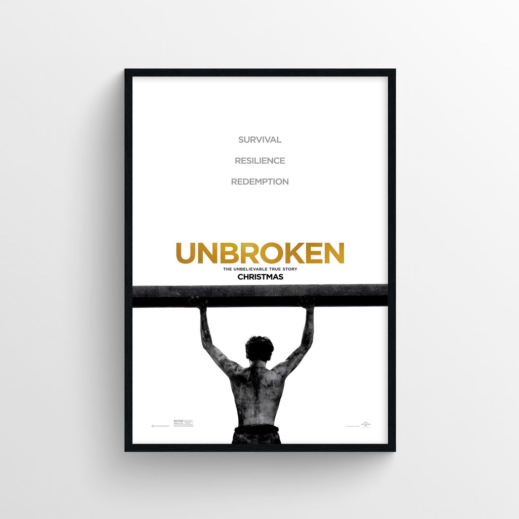 Unbroken  (2014) B - POSTER