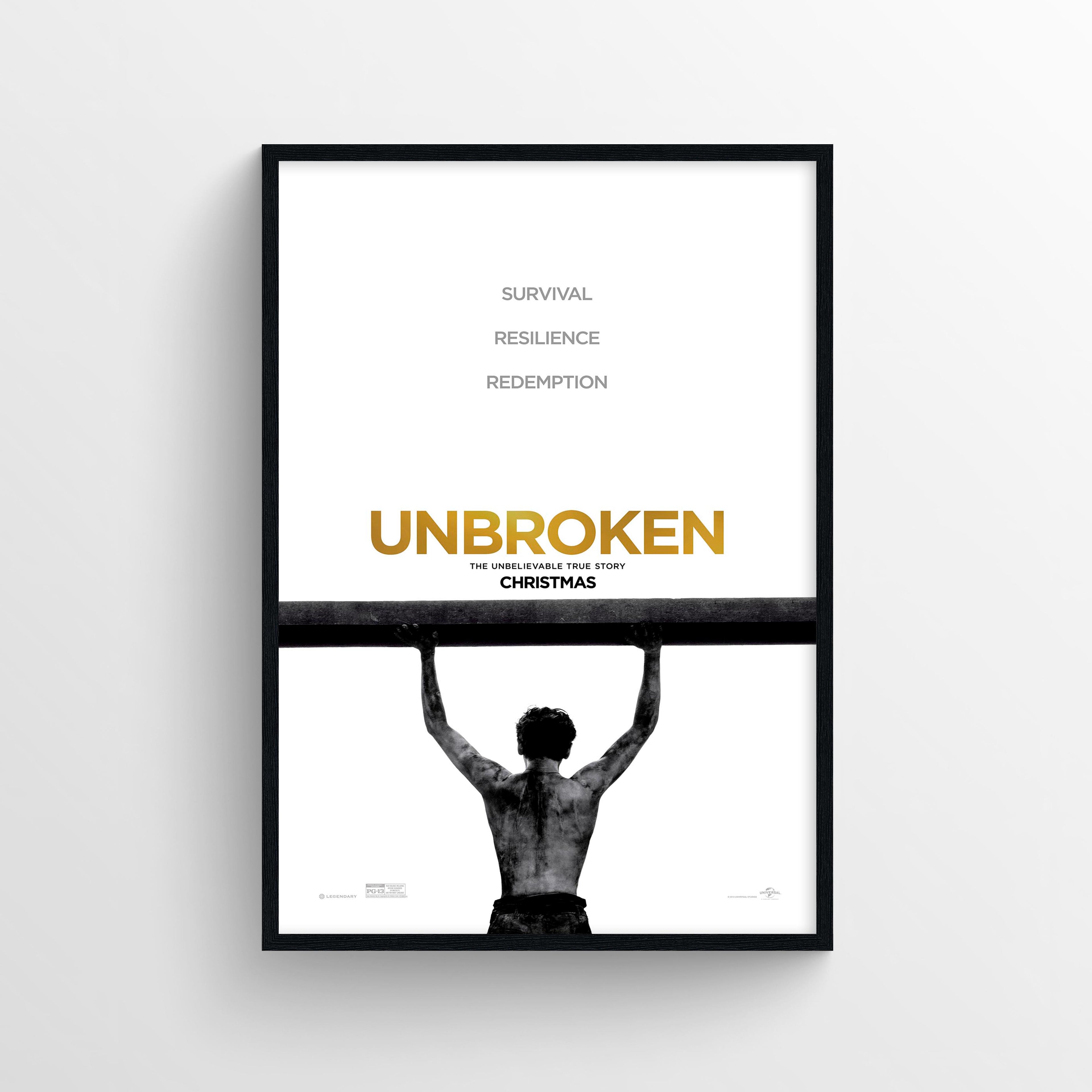 Unbroken  (2014) B - POSTER